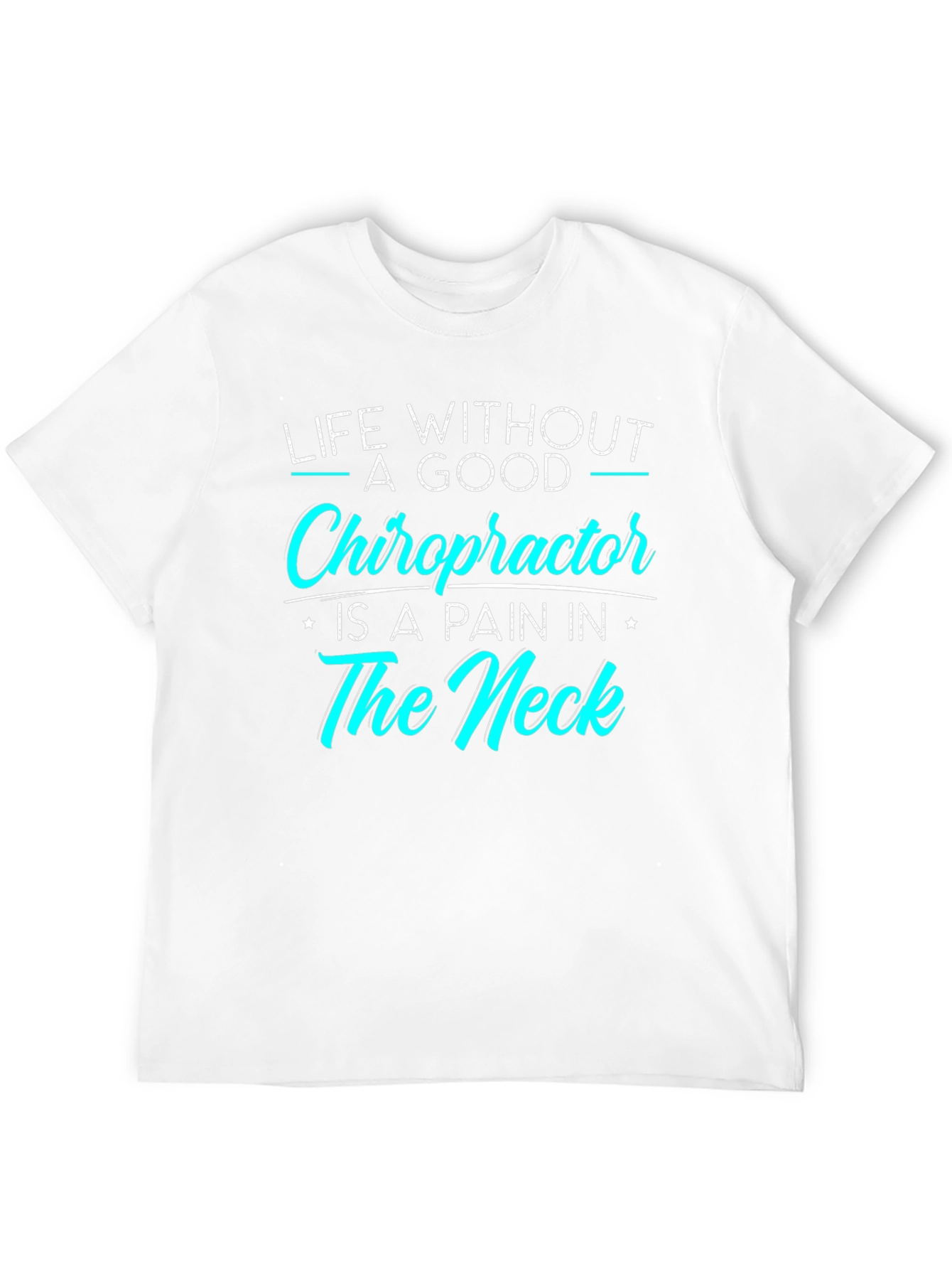 Chiropractor Pain T-Shirt - Black