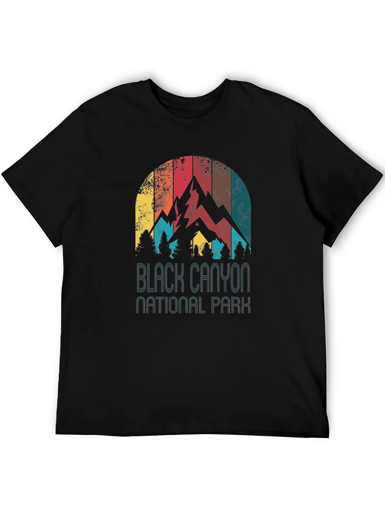 Black Canyon National Park Retro Graphic Tee