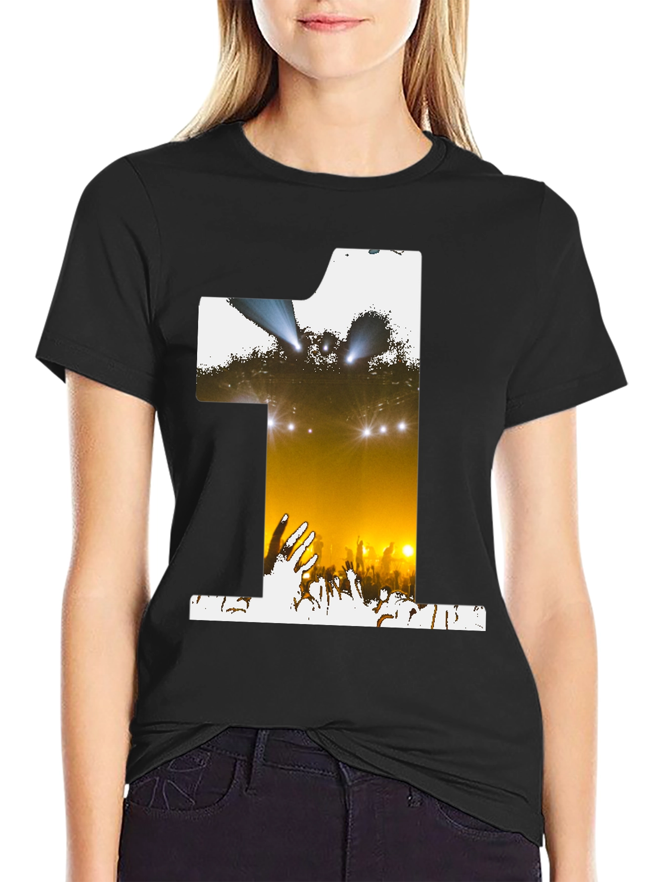 Concert Number One Black T-Shirt