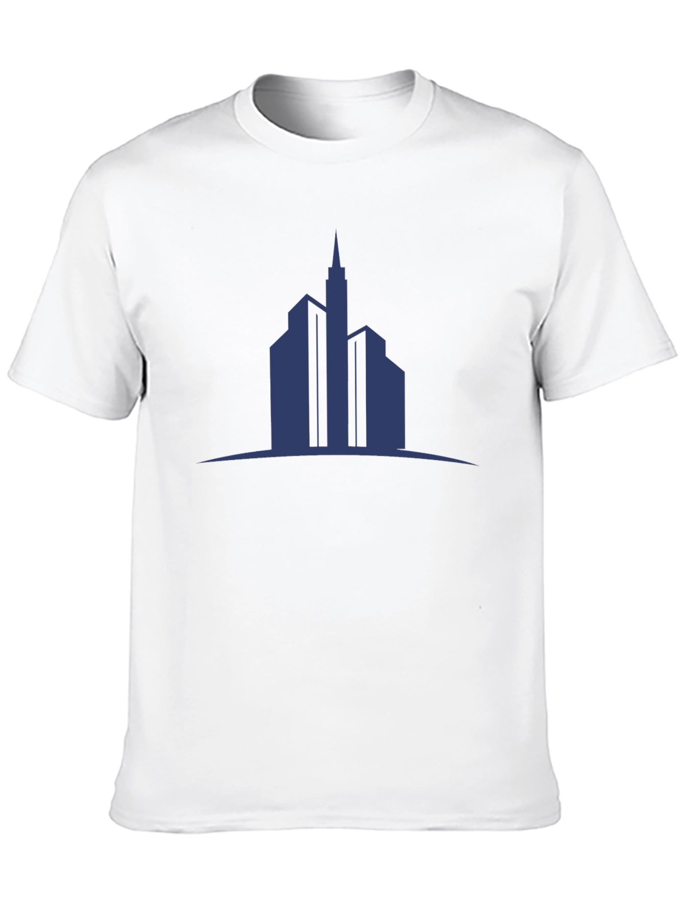 Cityscape Graphic T-Shirt - Modern Urban Design