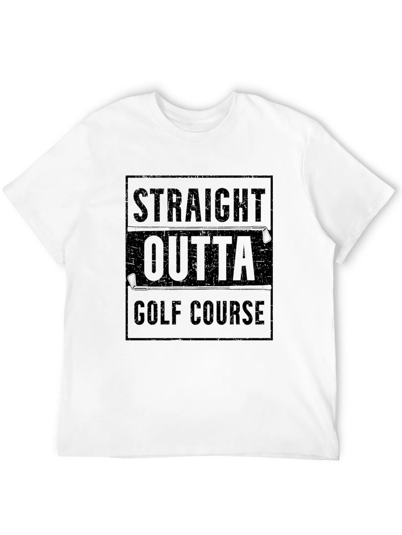 Straight Outta Golf Course Tee
