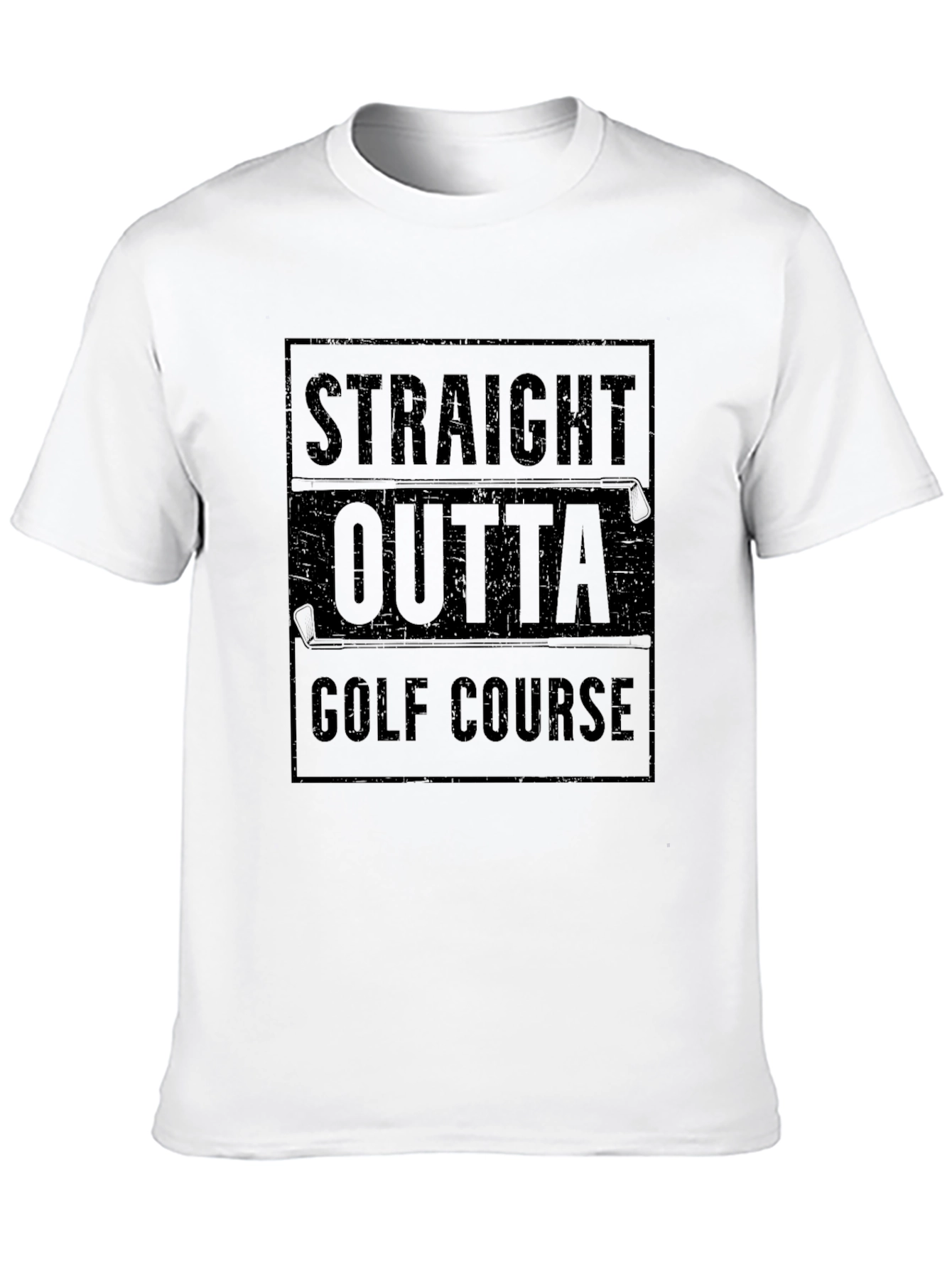 Straight Outta Golf Course Tee