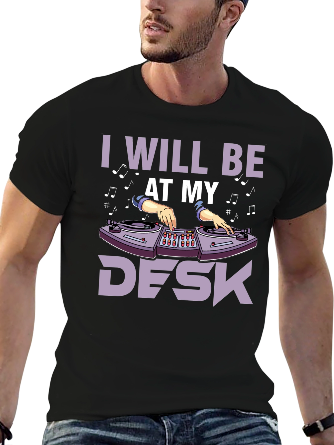 DJ At My Desk Graphic Tee