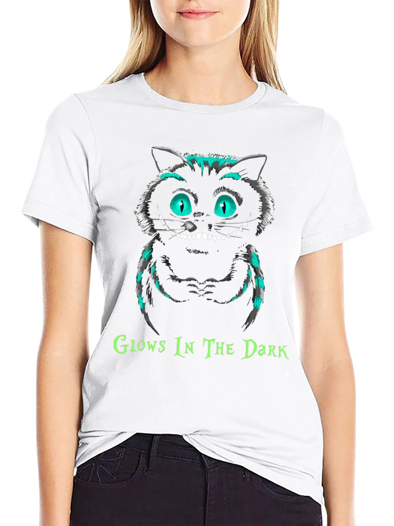 Glow in the Dark Cheshire Cat T-Shirt