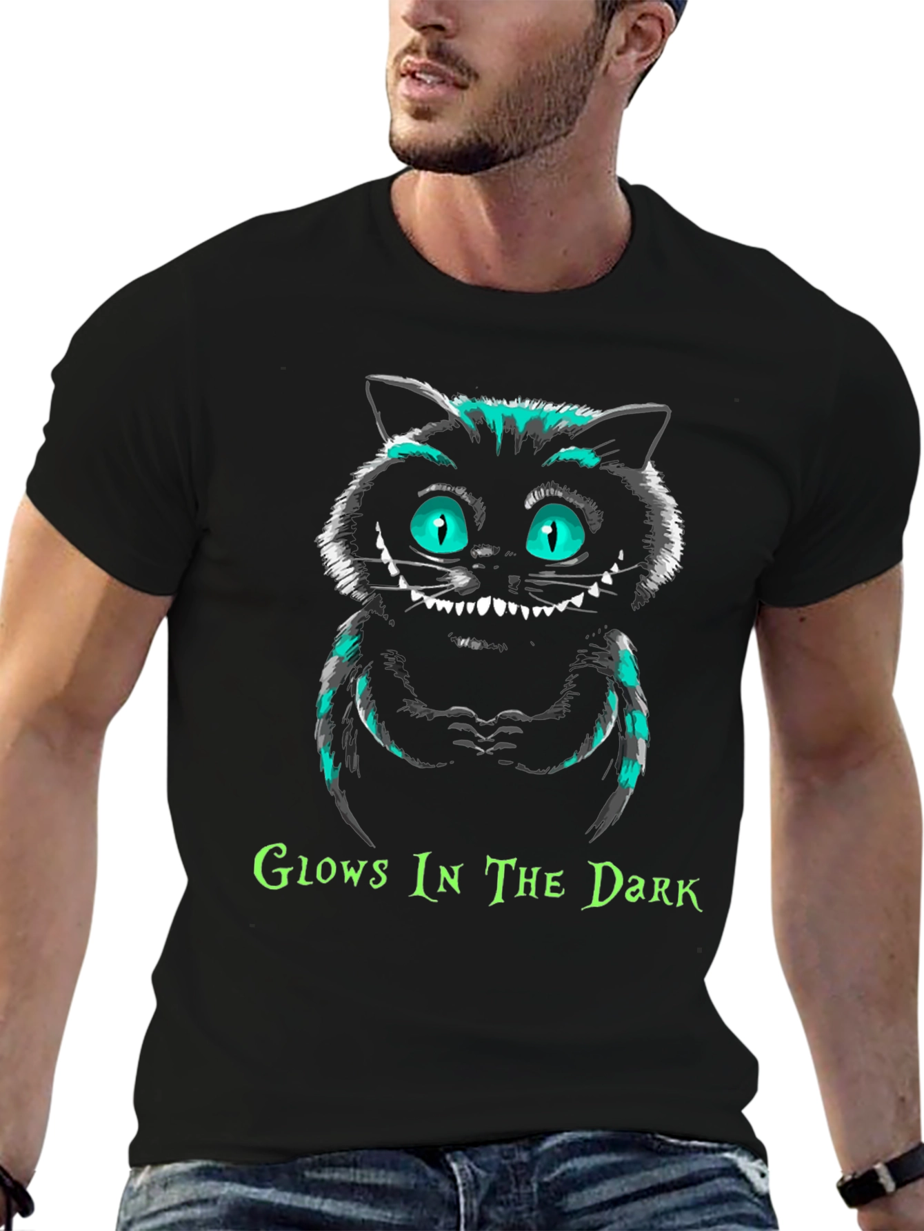 Glow in the Dark Cheshire Cat T-Shirt