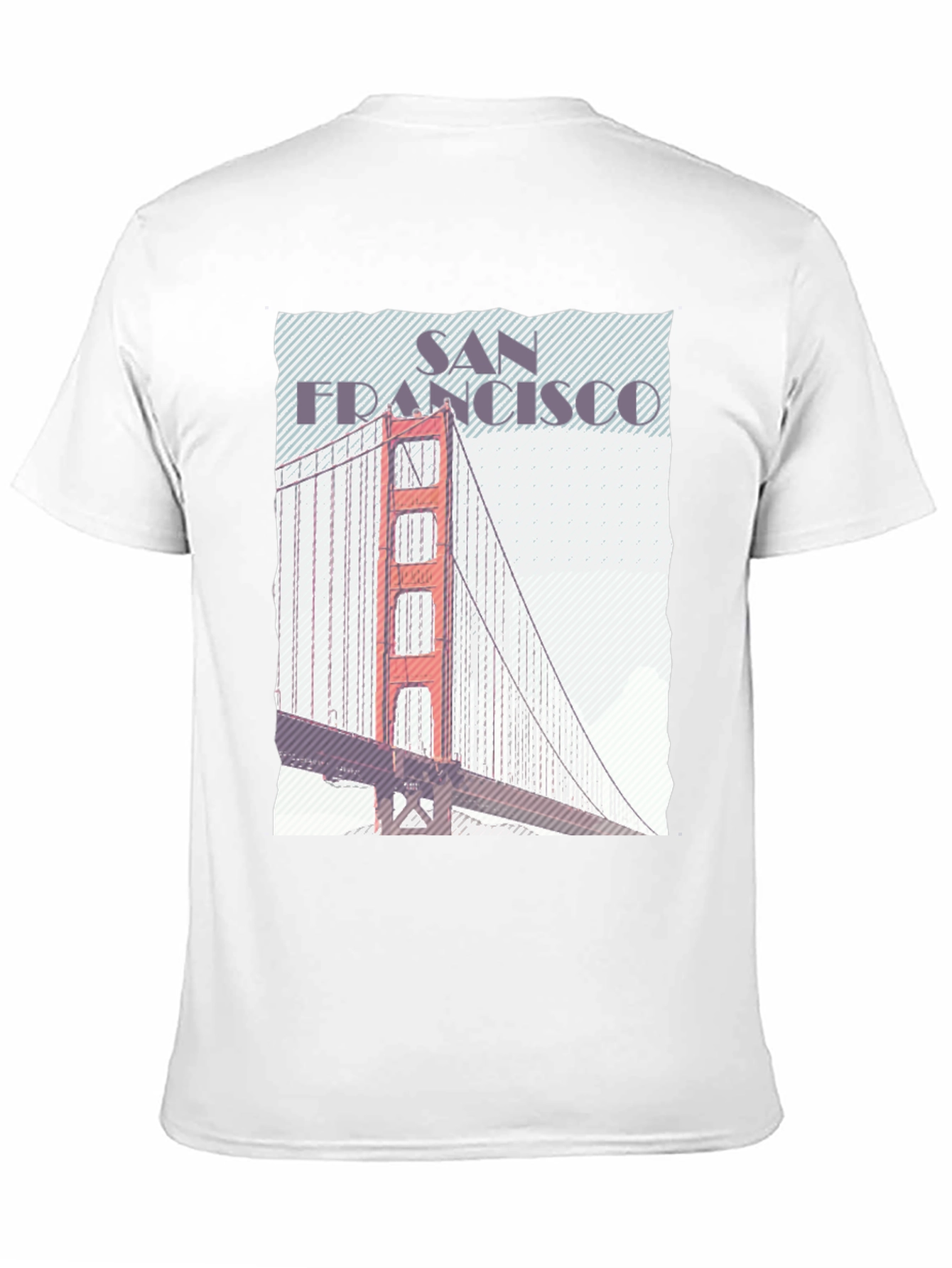 San Francisco Bridge Graphic Tee - Black