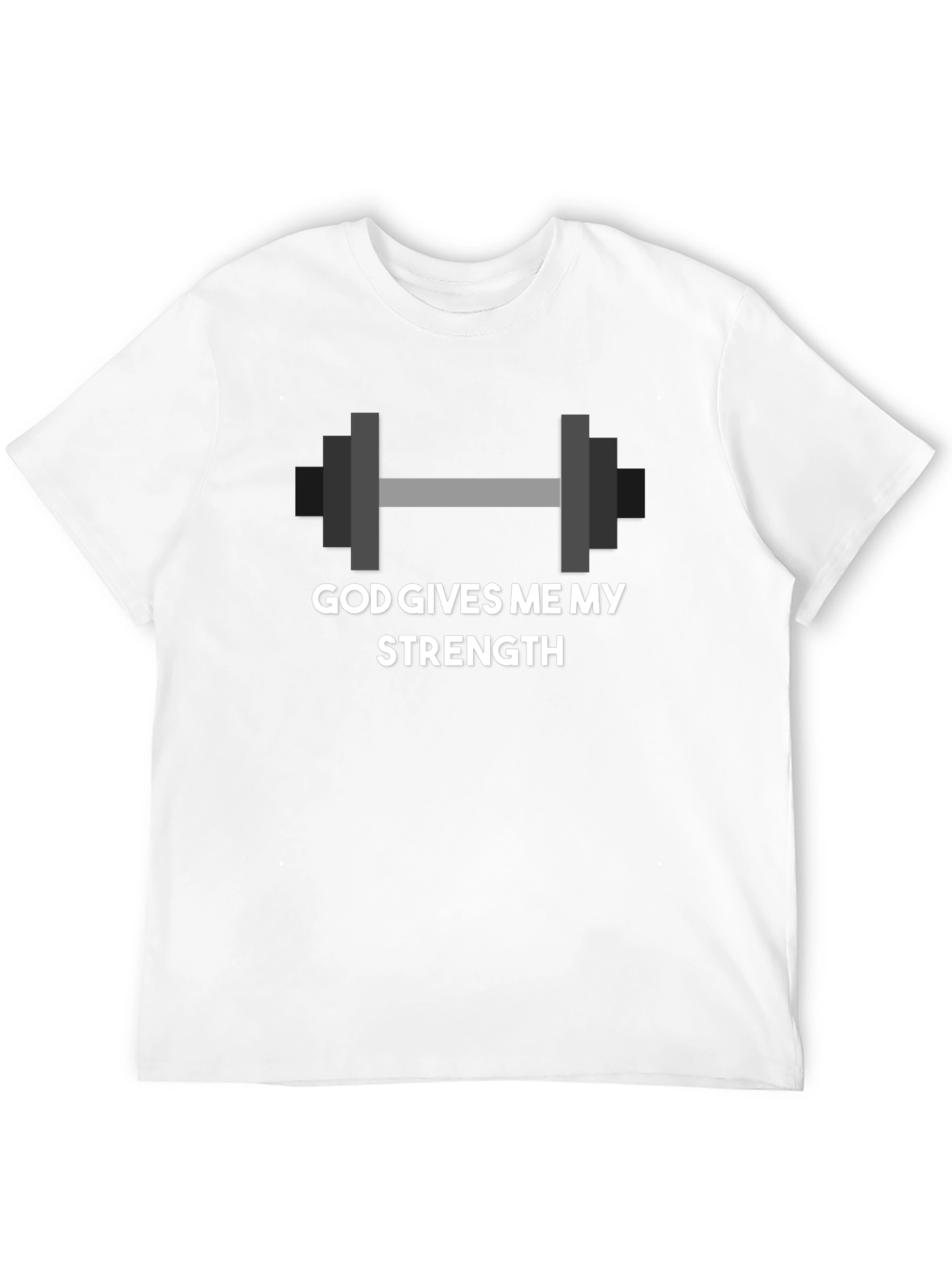 God Gives Me My Strength Graphic Tee