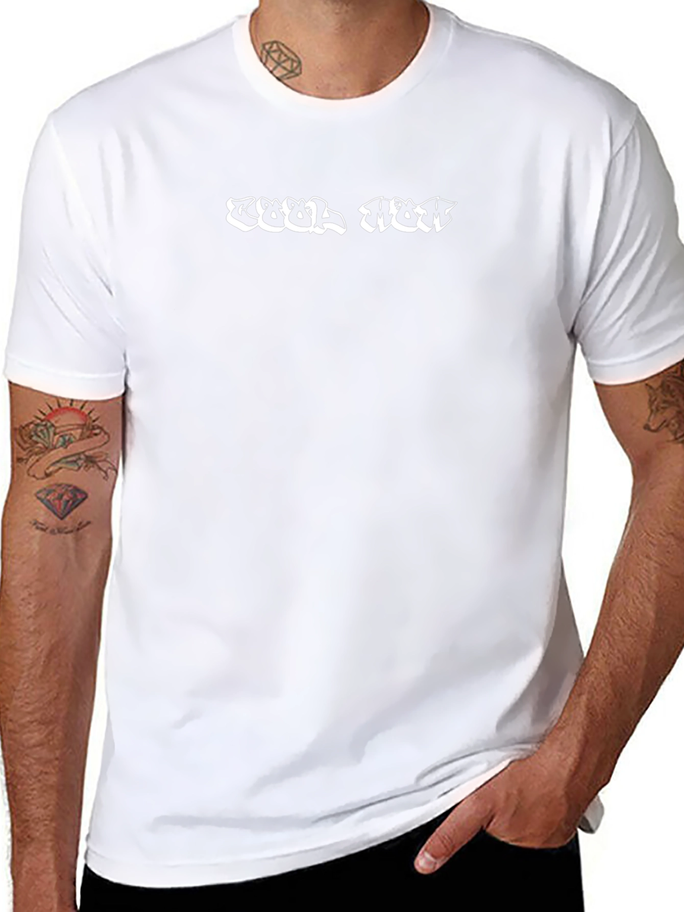 Cool Mom Graphic Black Tee - Casual Style