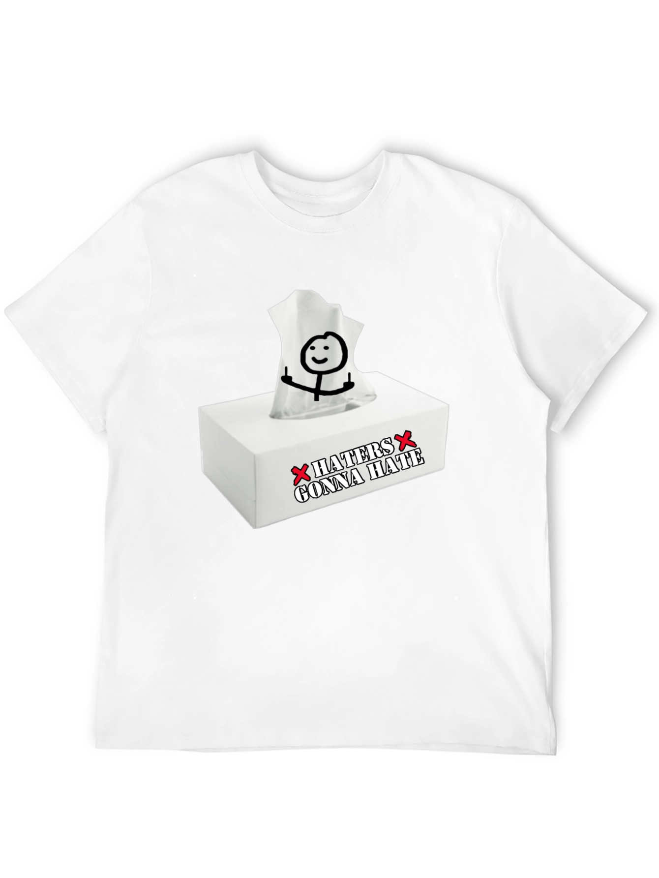 Haters Gonna Hate Funny Graphic Tee