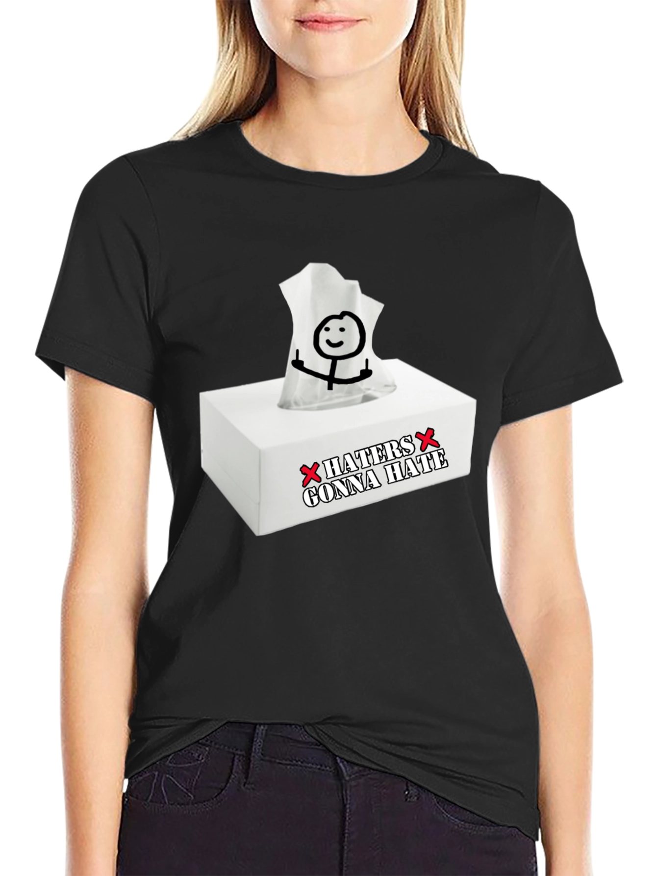 Haters Gonna Hate Funny Graphic Tee