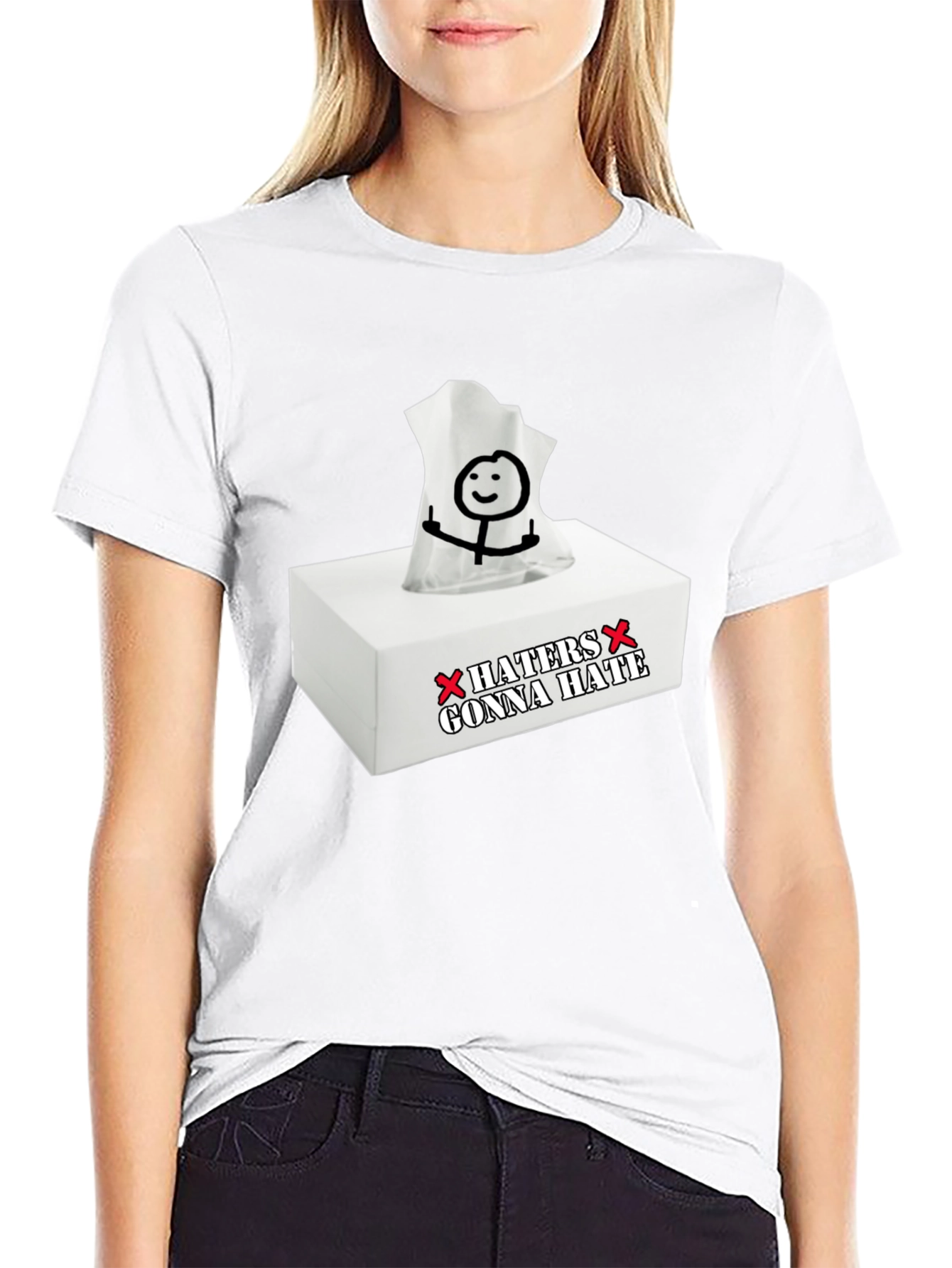 Haters Gonna Hate Funny Graphic Tee