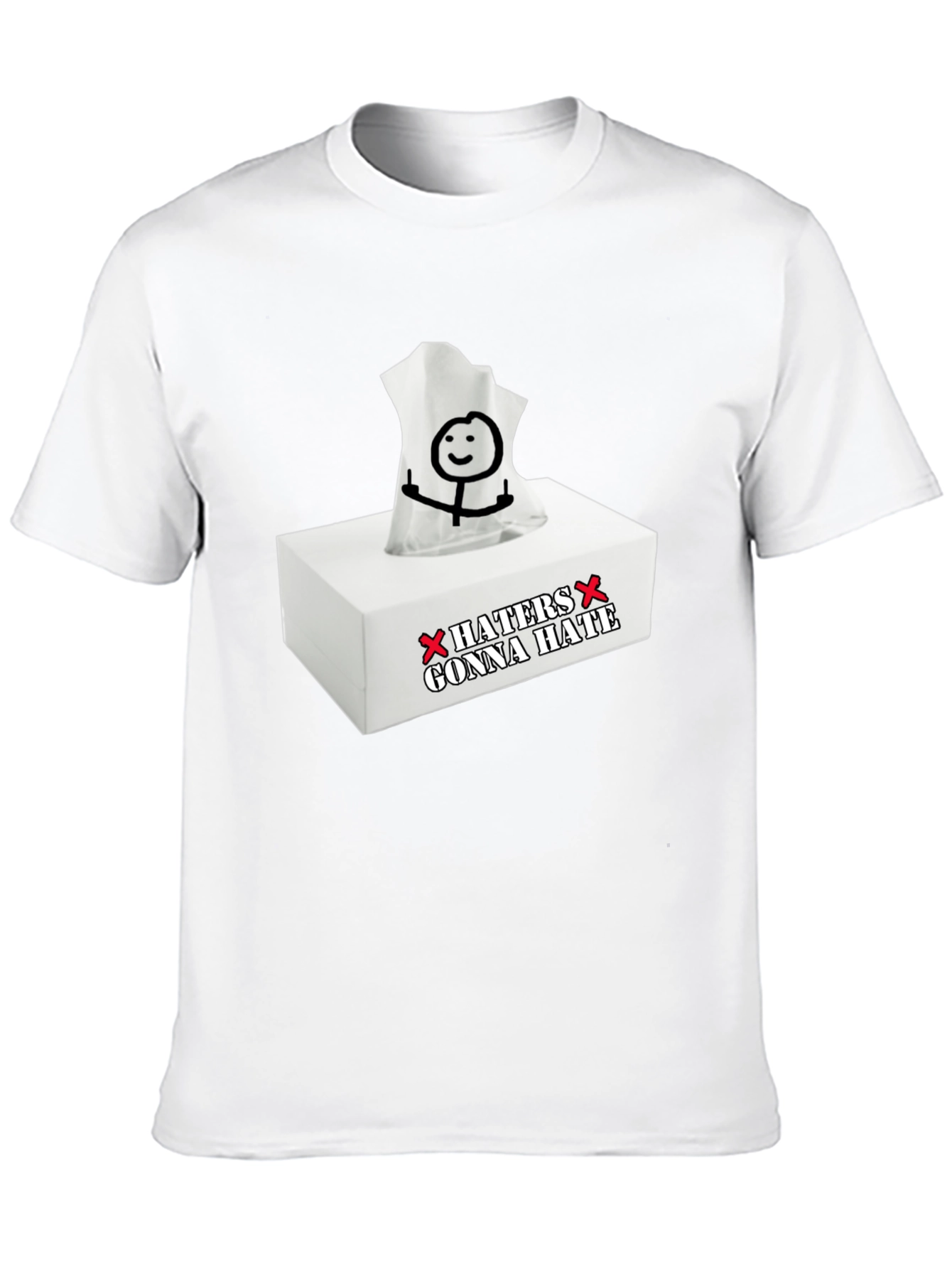 Haters Gonna Hate Funny Graphic Tee