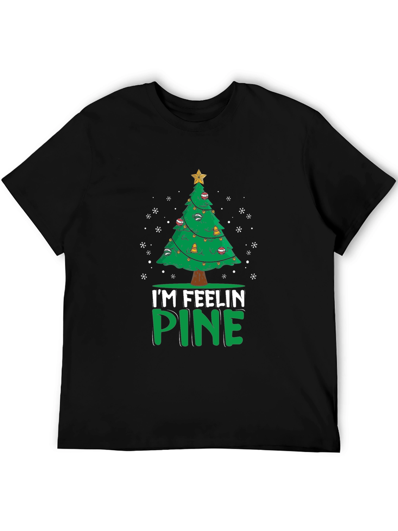 Im Feelin Pine Christmas Tree Graphic Tee