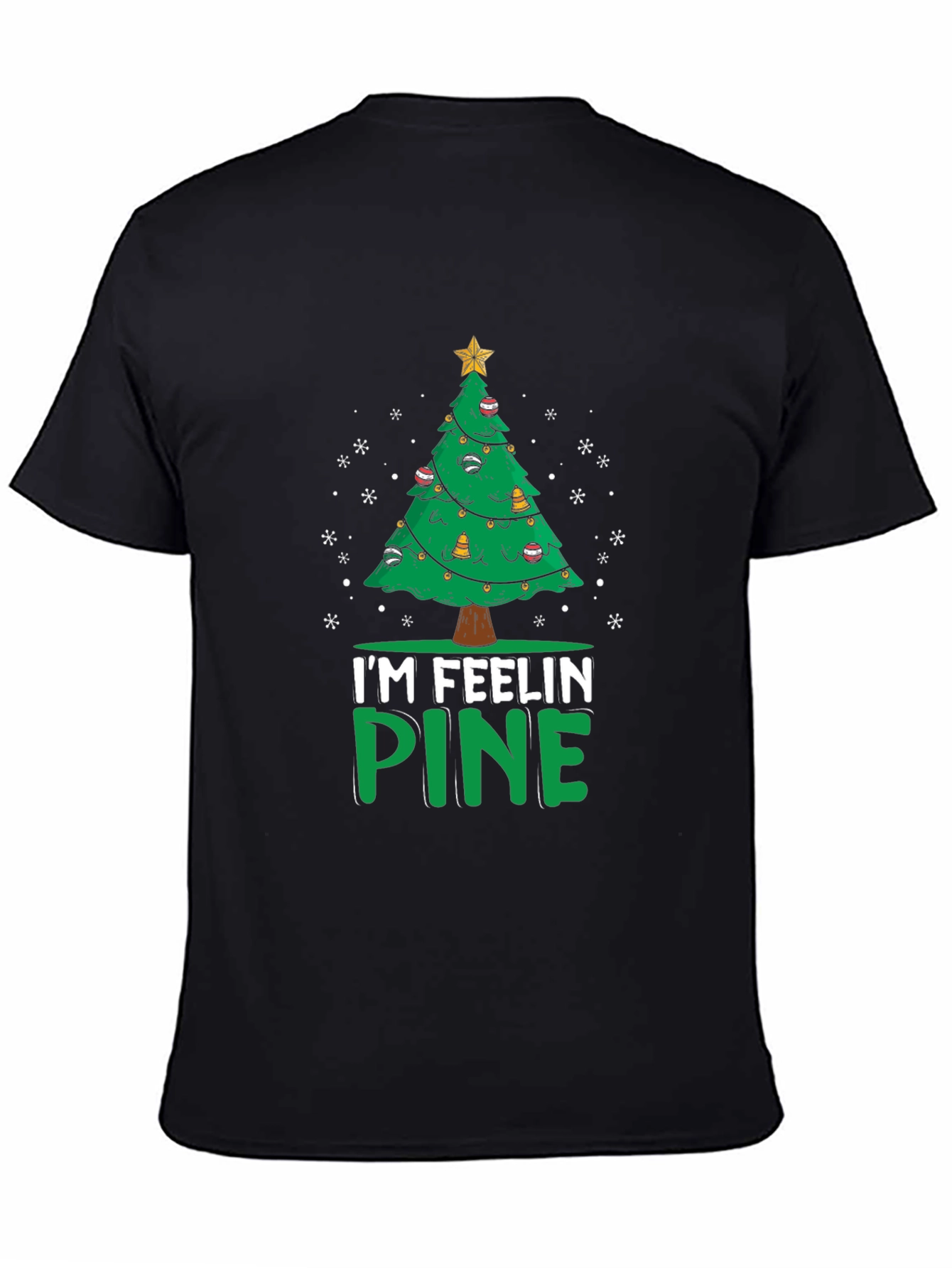 Im Feelin Pine Christmas Tree Graphic Tee