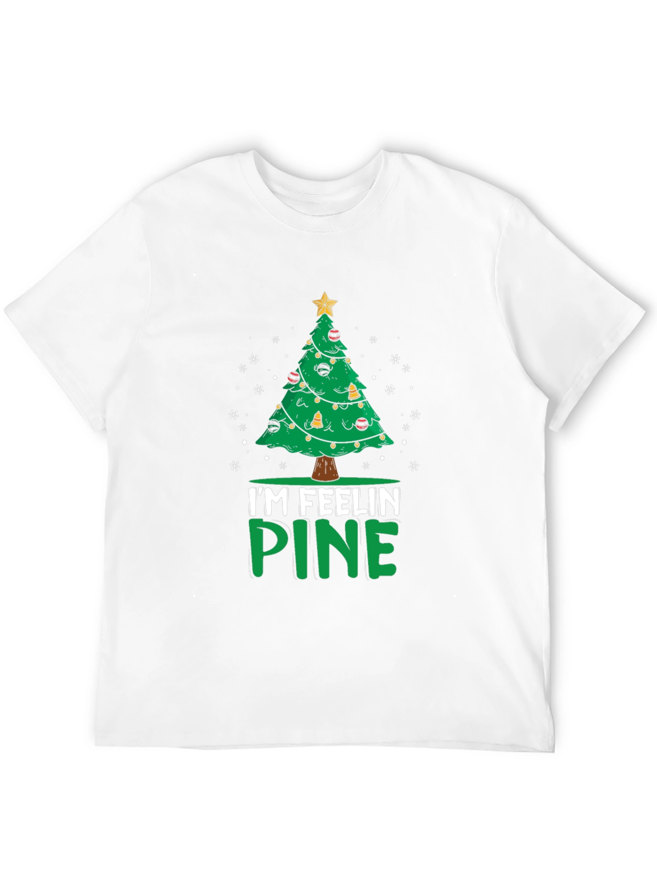 Im Feelin Pine Christmas Tree Graphic Tee