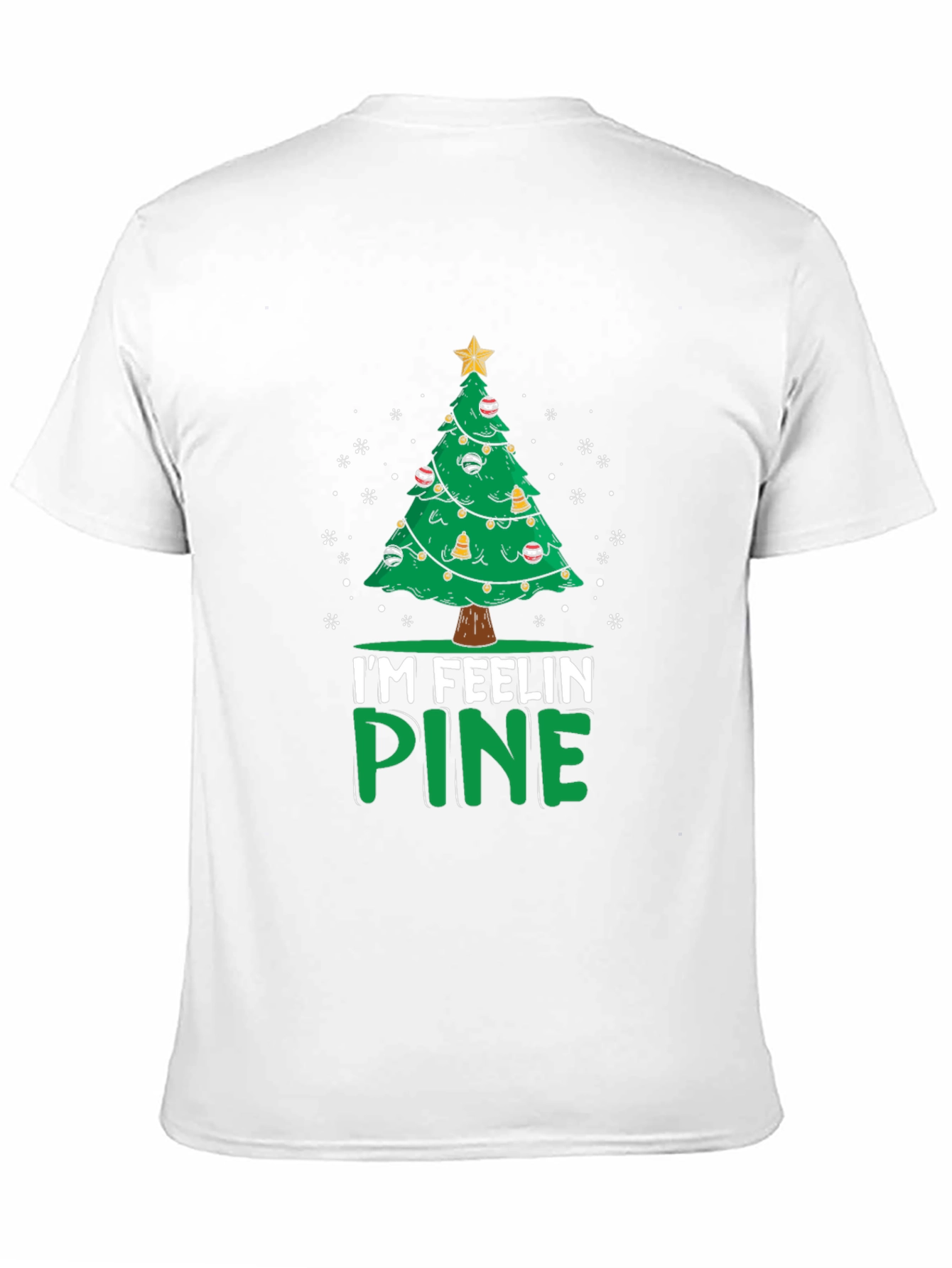 Im Feelin Pine Christmas Tree Graphic Tee