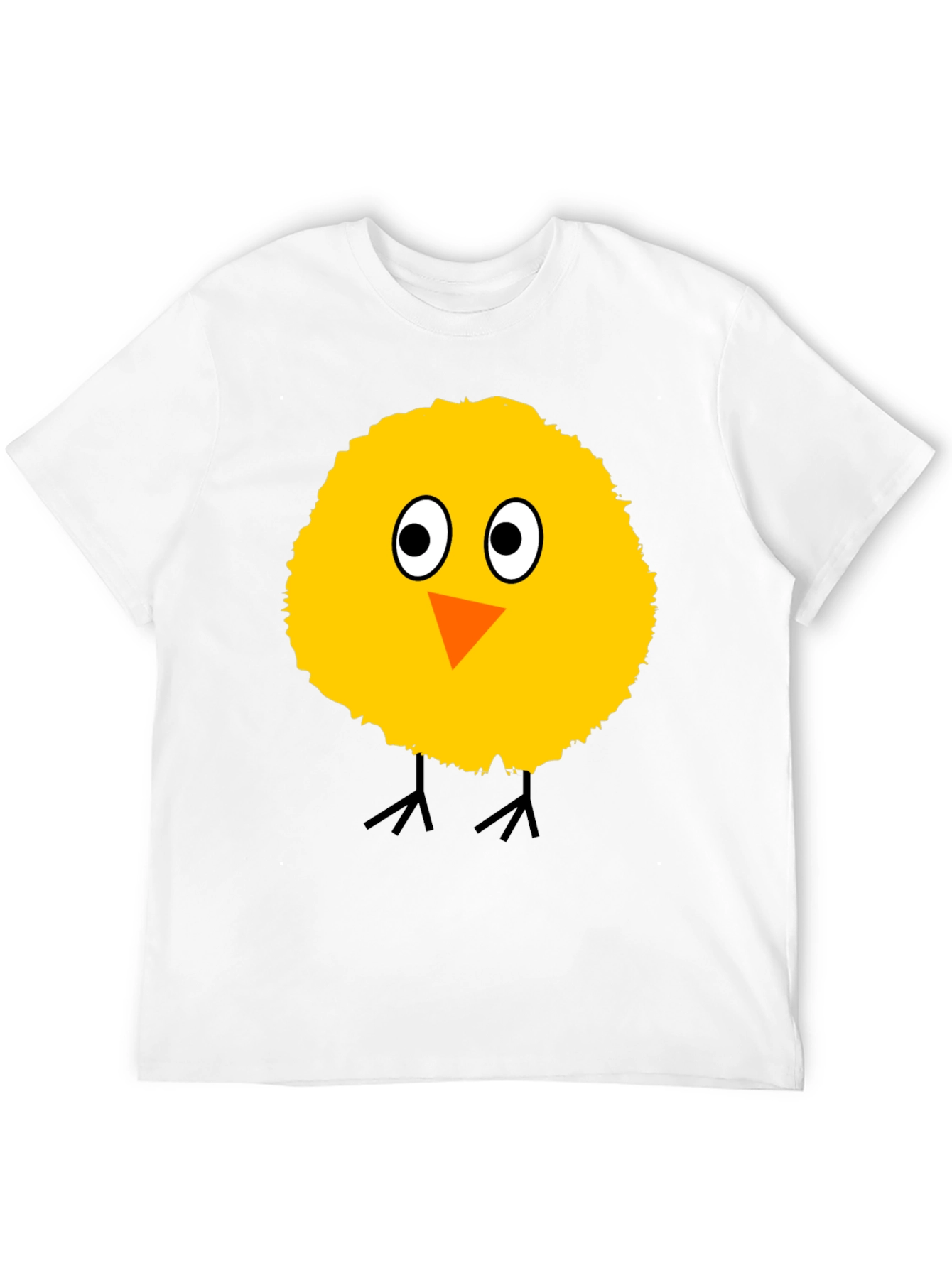 Cute Chick Graphic Tee - Unisex Black T-Shirt