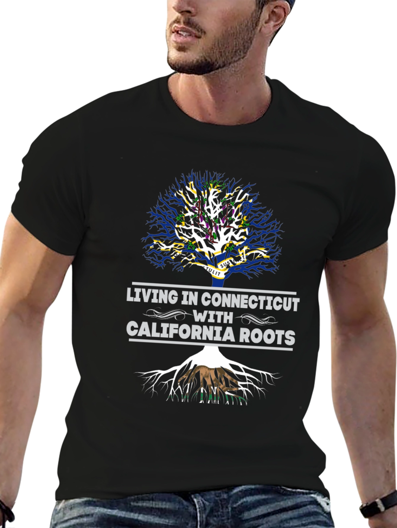 Connecticut Living California Roots Graphic Tee