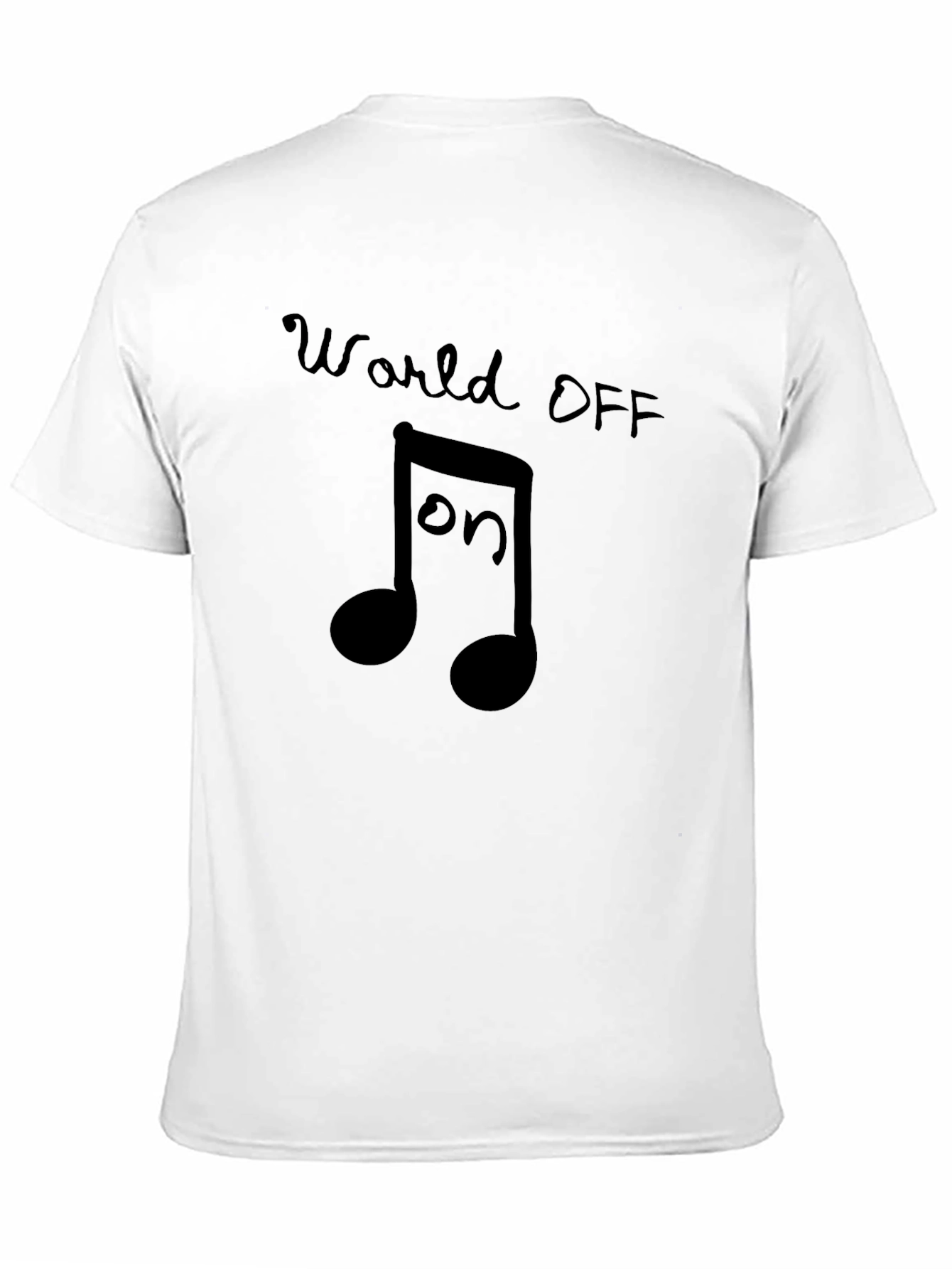 Music Note T-Shirt - World Off Mode