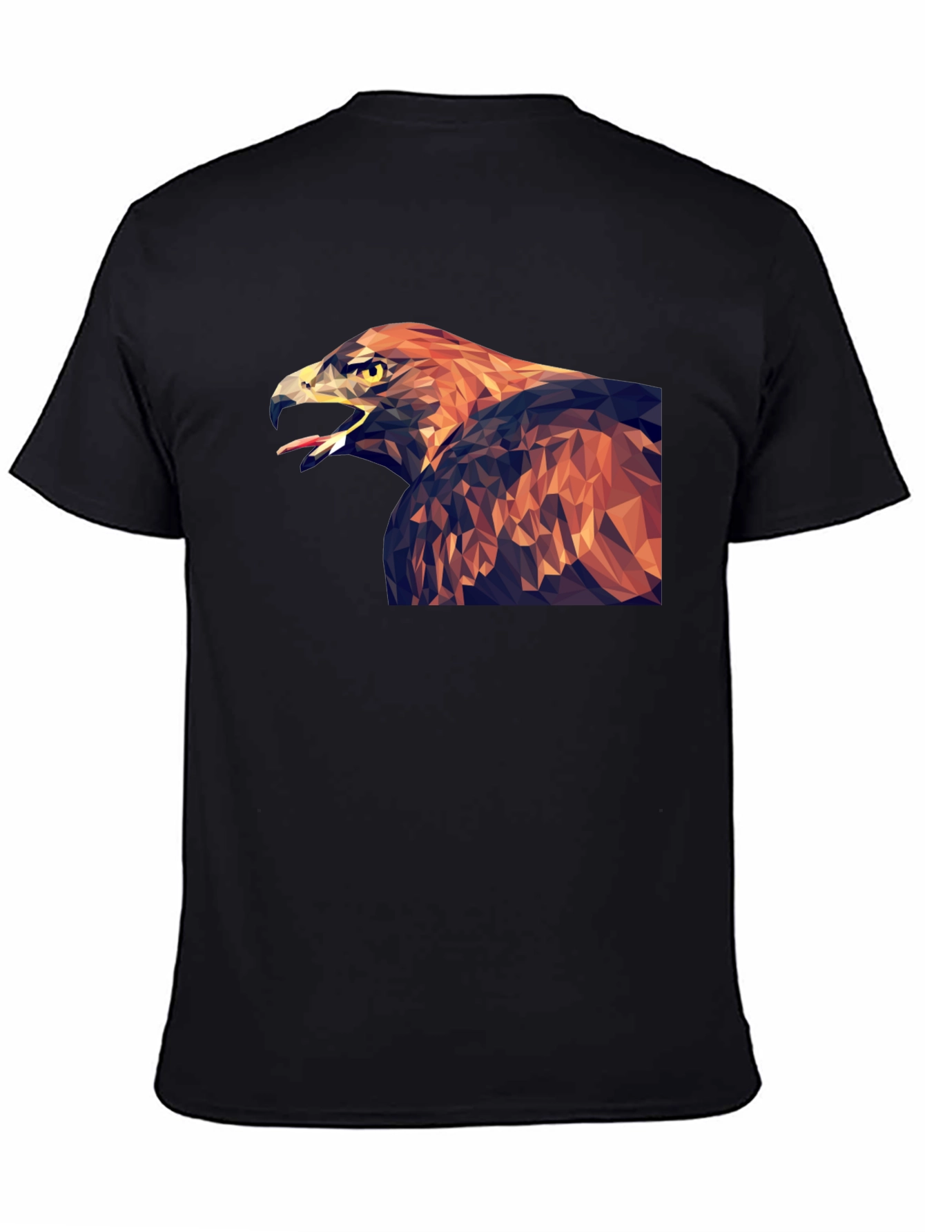 Geometric Eagle Graphic T-Shirt