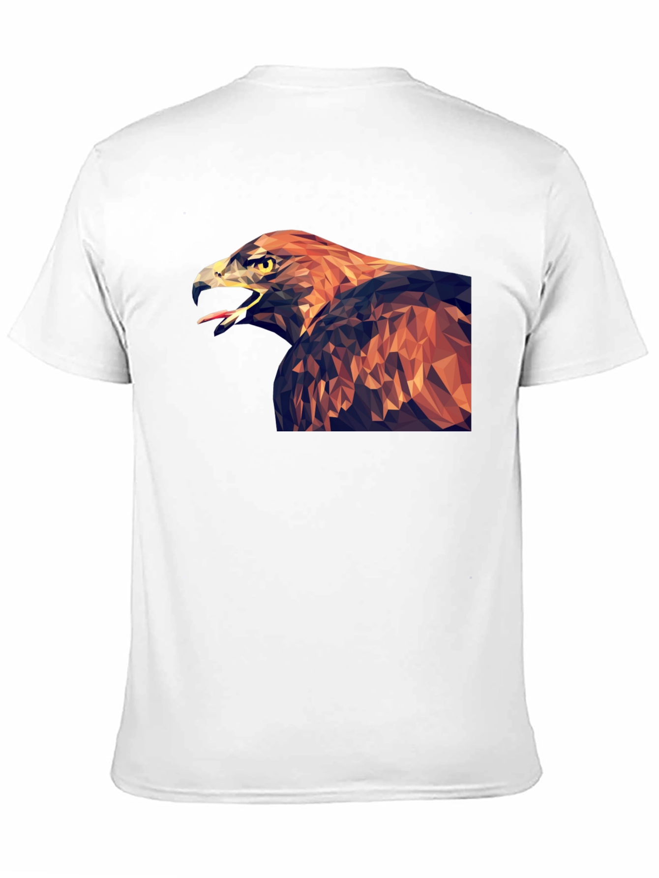 Geometric Eagle Graphic T-Shirt