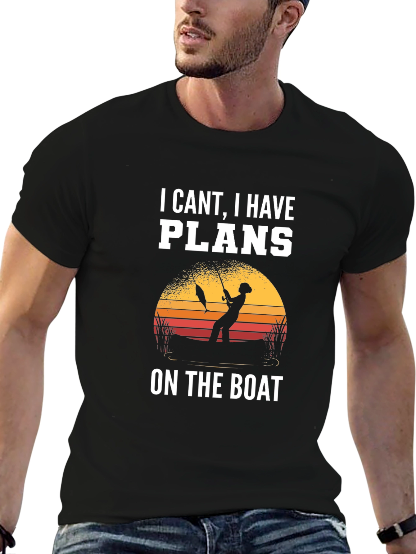 I Cant I Have Plans On The Boat T-Shirt