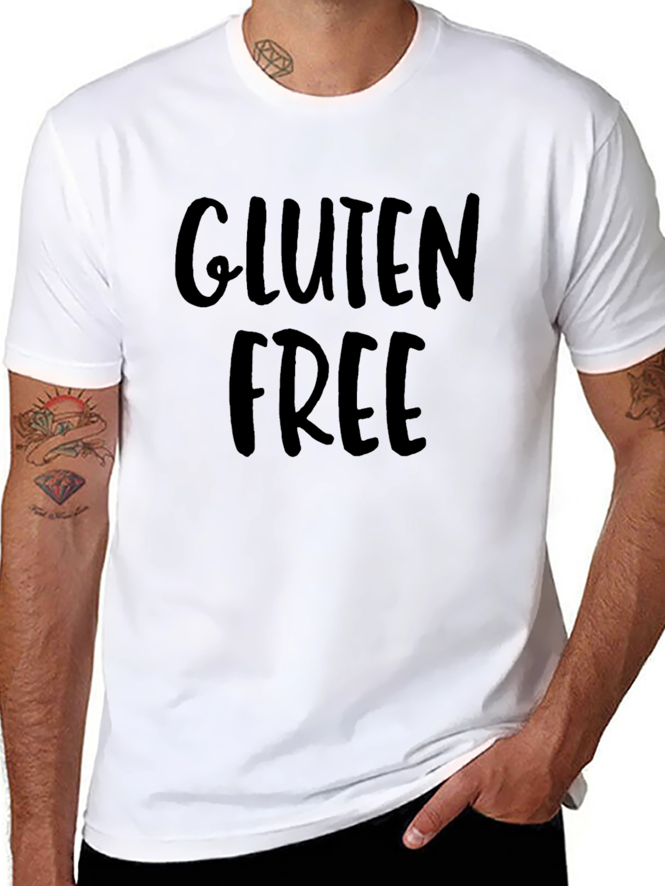 Gluten Free Black T-Shirt