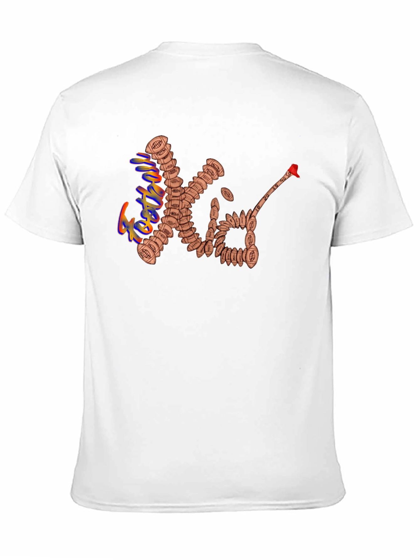 Football XO Black T-Shirt