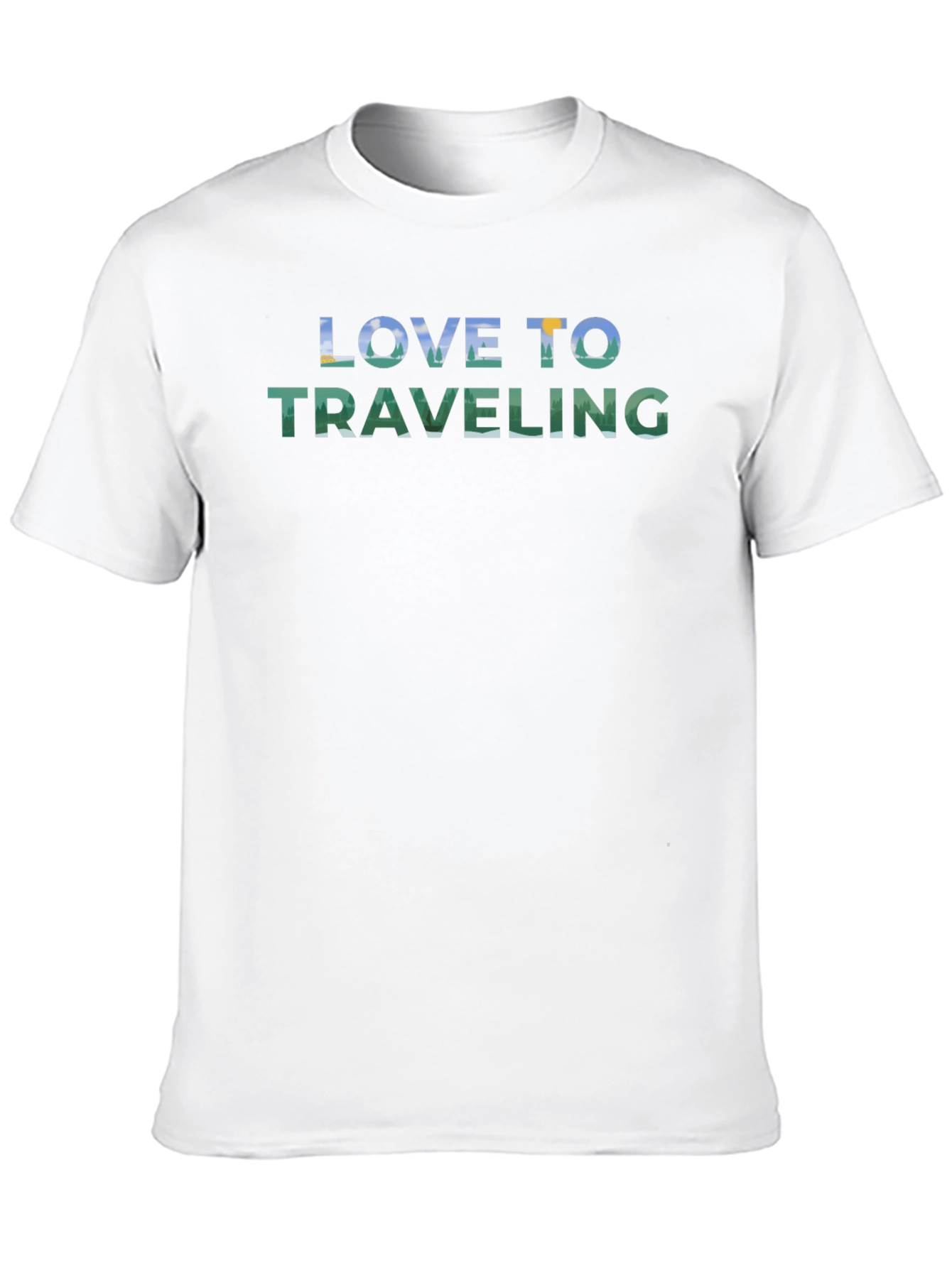 Love to Traveling Graphic T-Shirt
