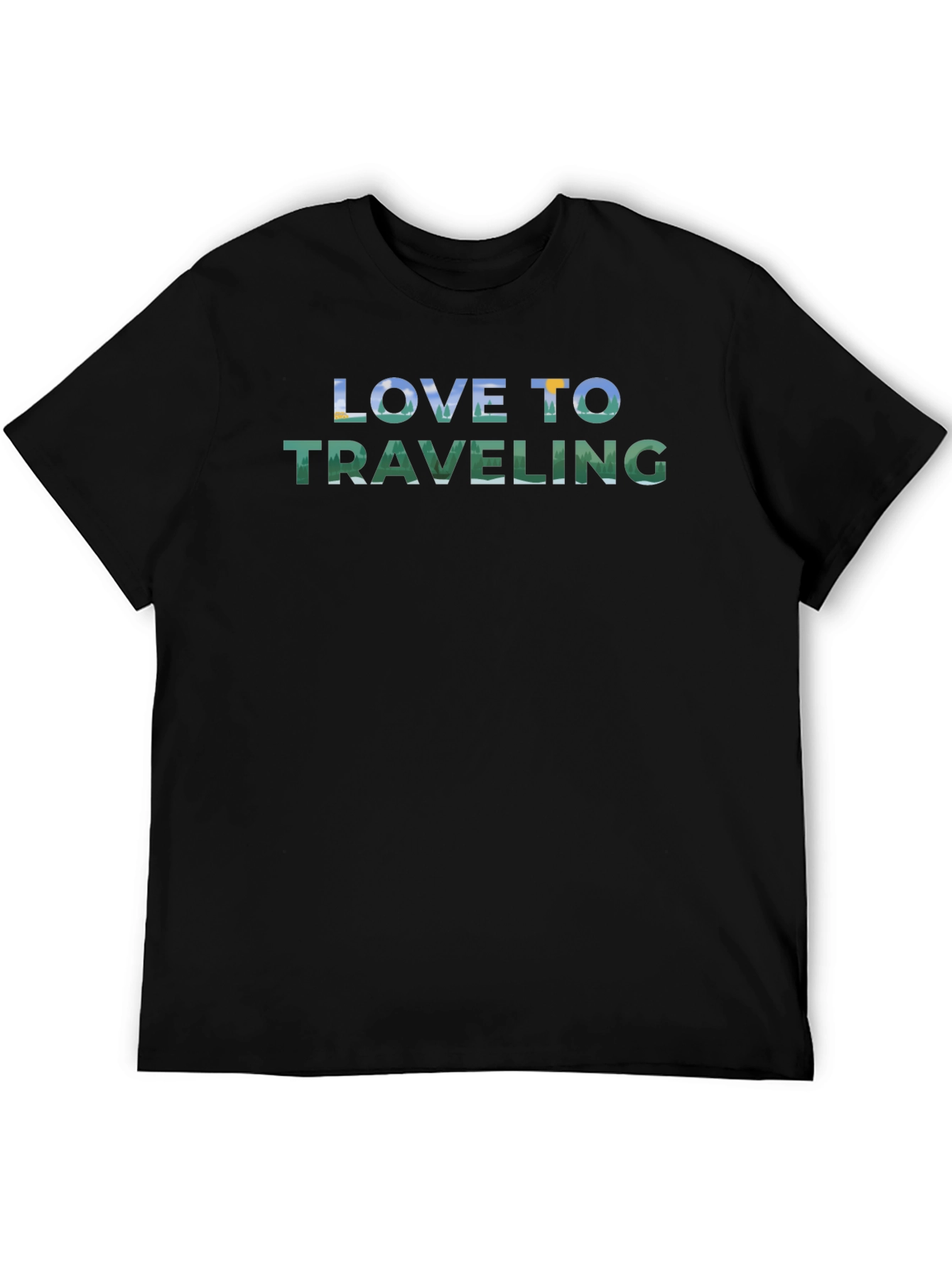 Love to Traveling Graphic T-Shirt