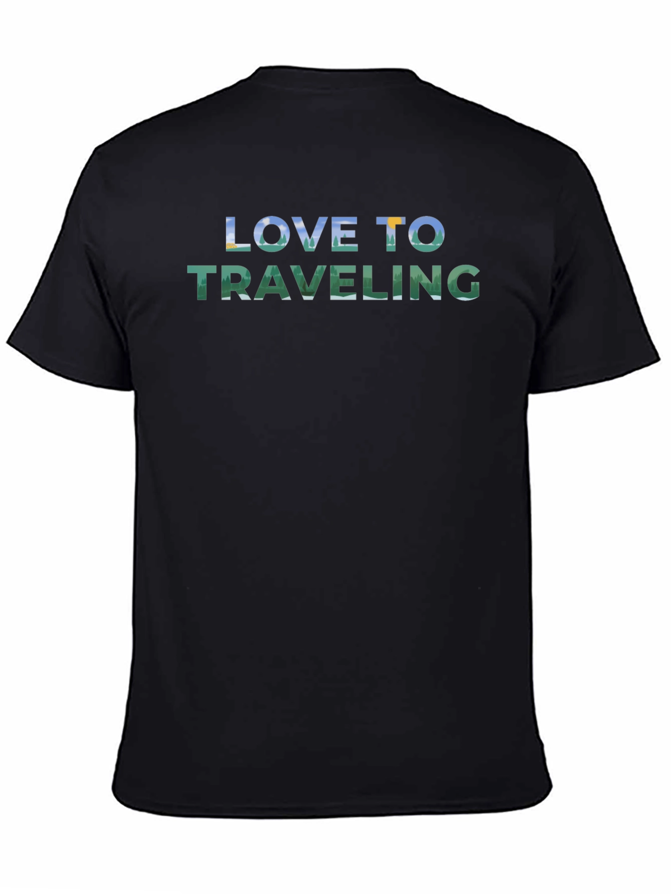Love to Traveling Graphic T-Shirt