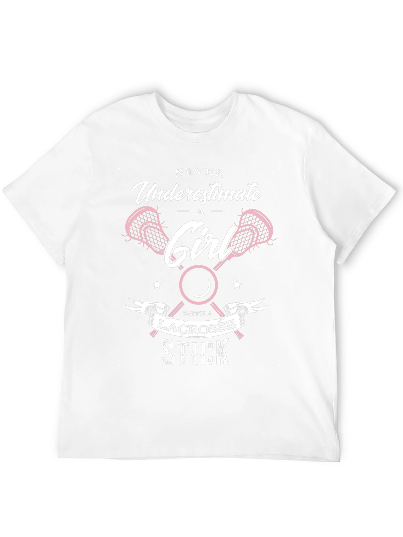 Lacrosse Girl T-Shirt - Never Underestimate