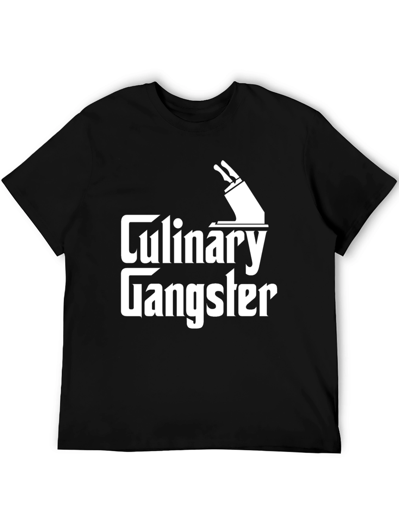 Culinary Gangster Graphic Tee - Black