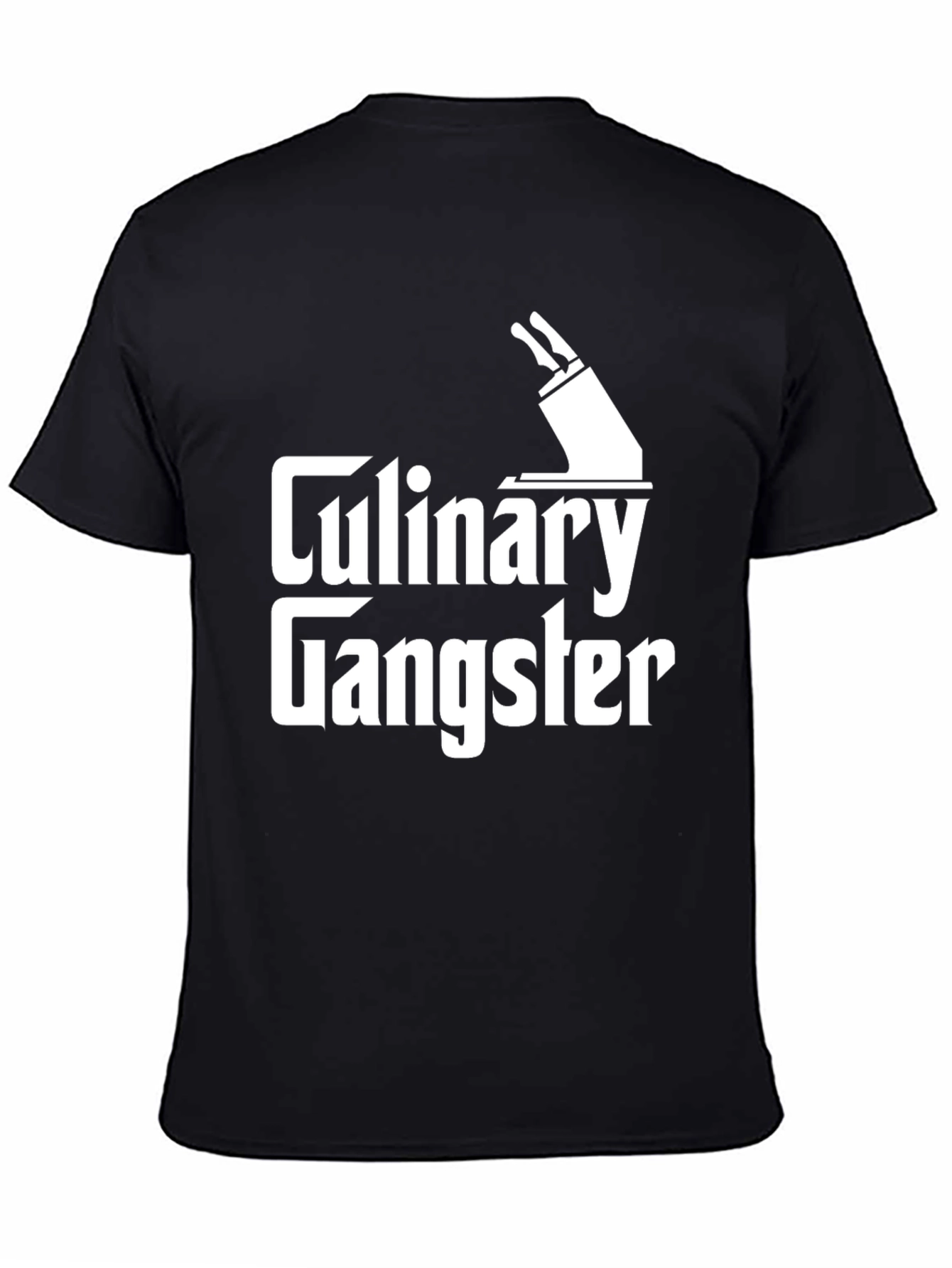 Culinary Gangster Graphic Tee - Black