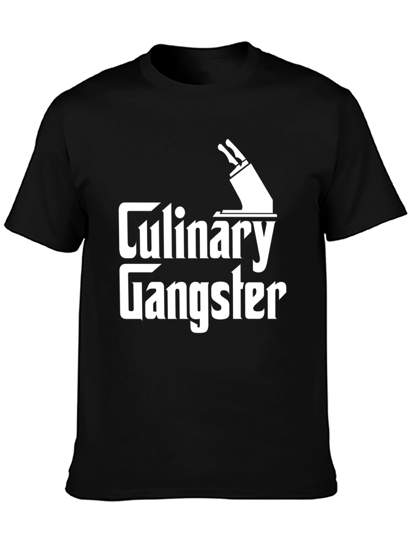 Culinary Gangster Graphic Tee - Black