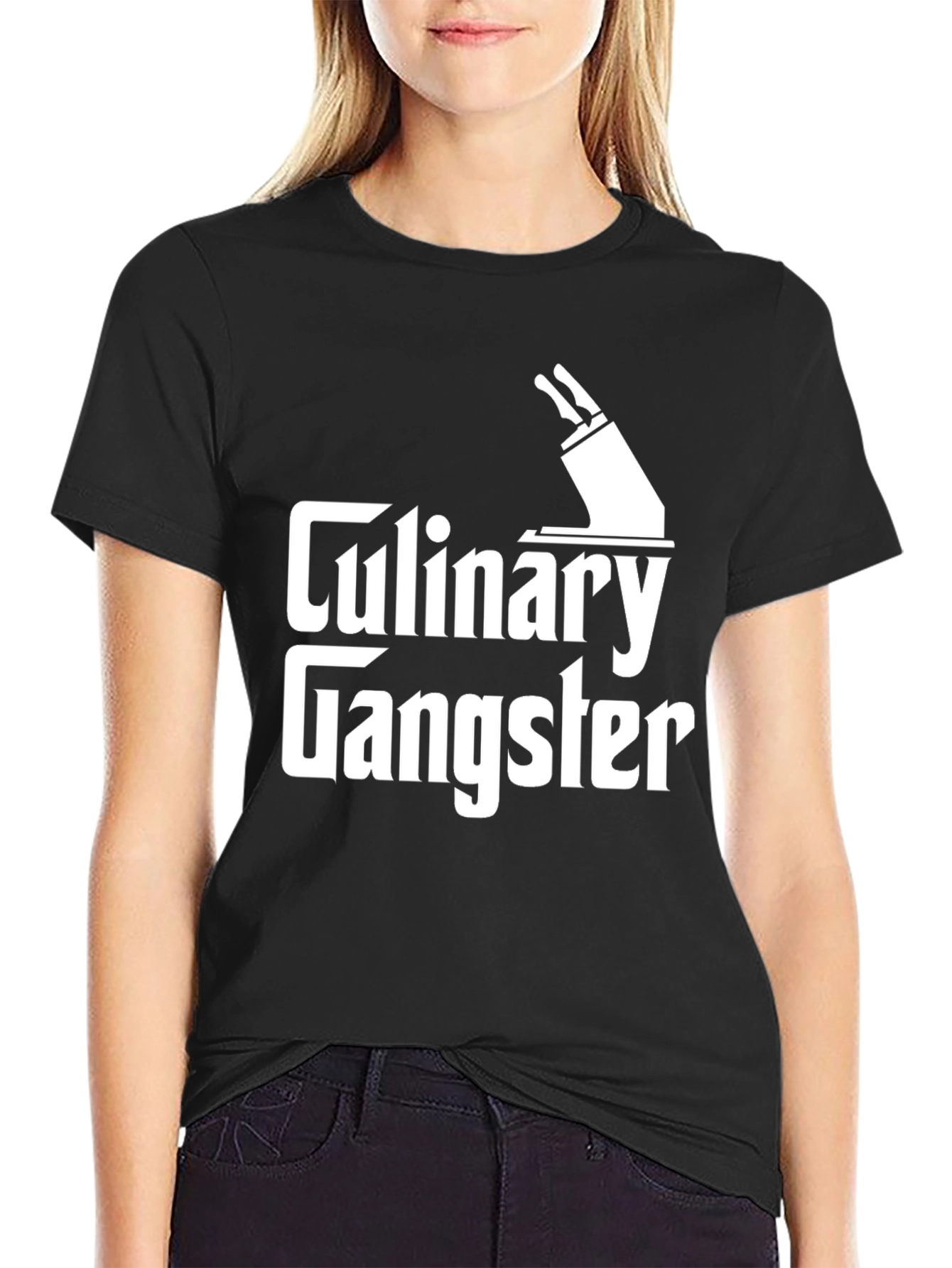 Culinary Gangster Graphic Tee - Black