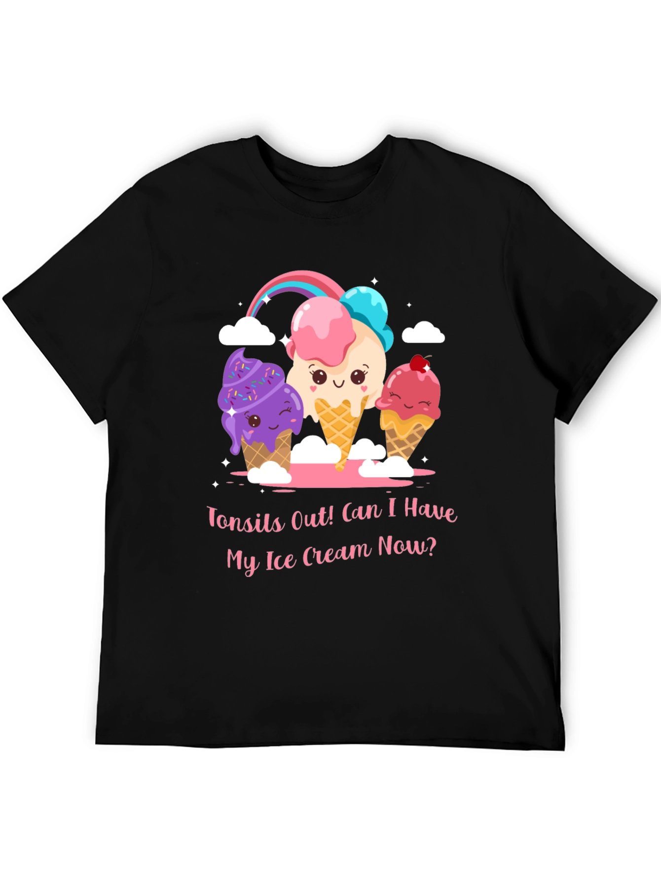 Tonsils Out Ice Cream T-Shirt
