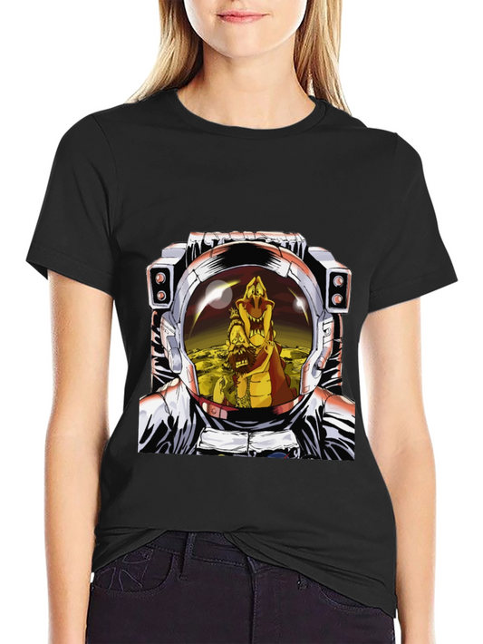 Astronaut Reflective Print Graphic Tee