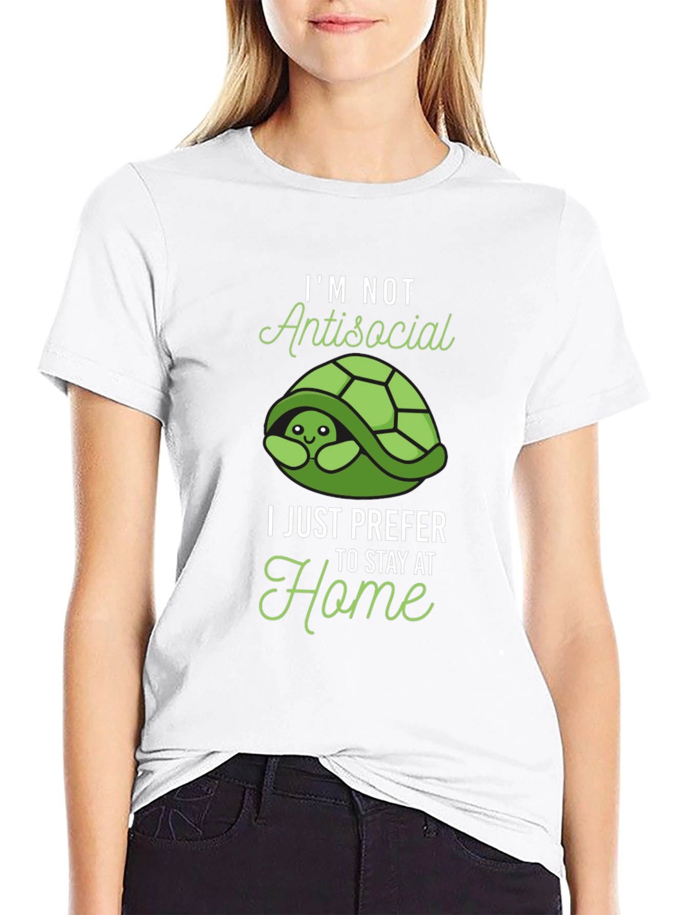 Introvert Turtle T-Shirt - Stay Home Club