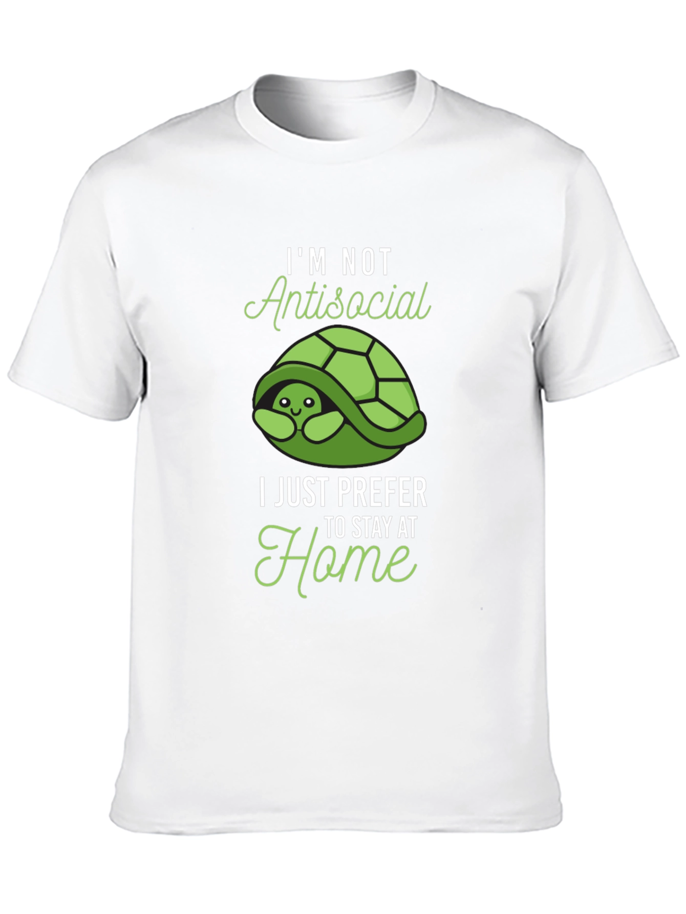 Introvert Turtle T-Shirt - Stay Home Club