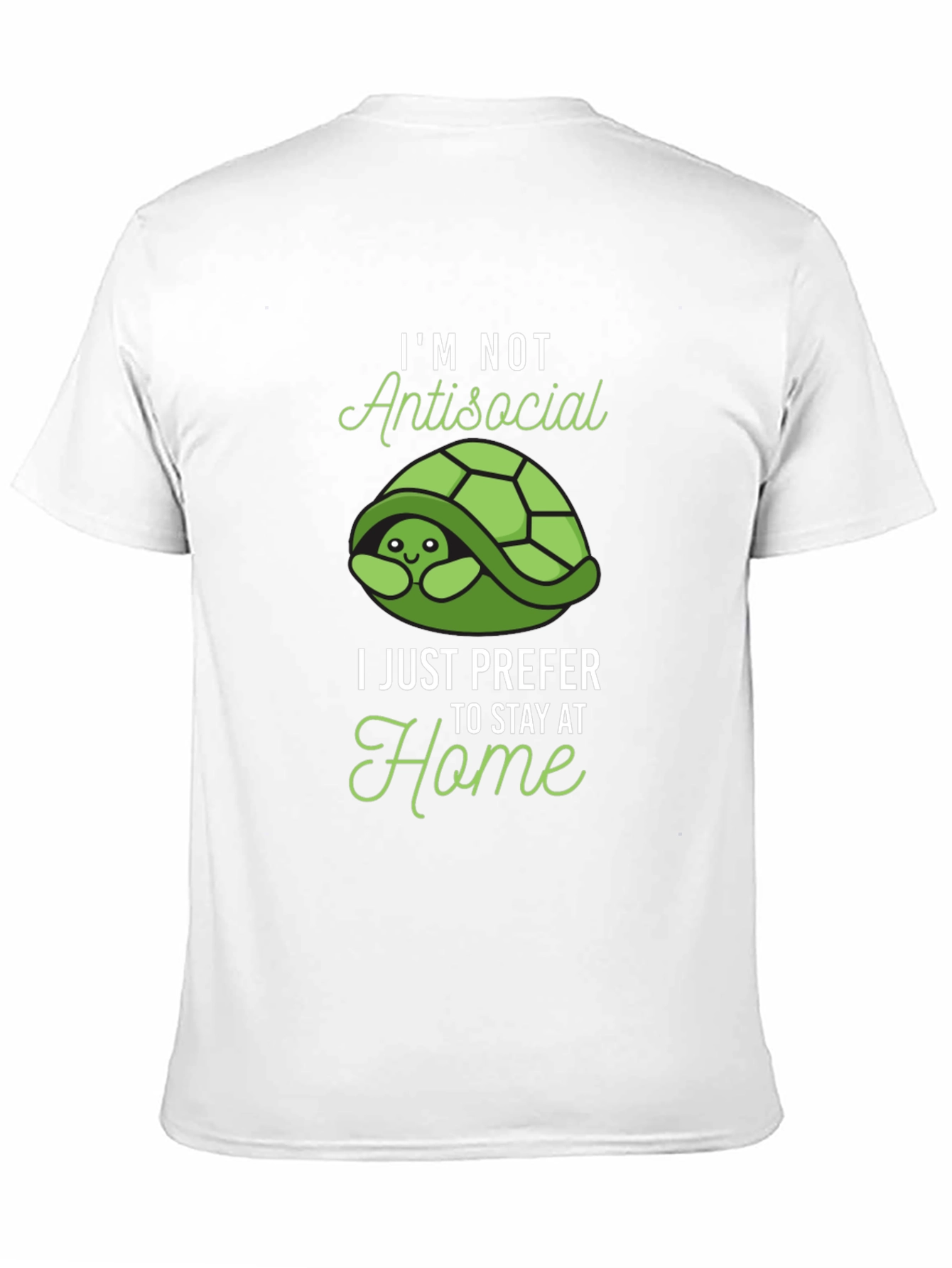 Introvert Turtle T-Shirt - Stay Home Club
