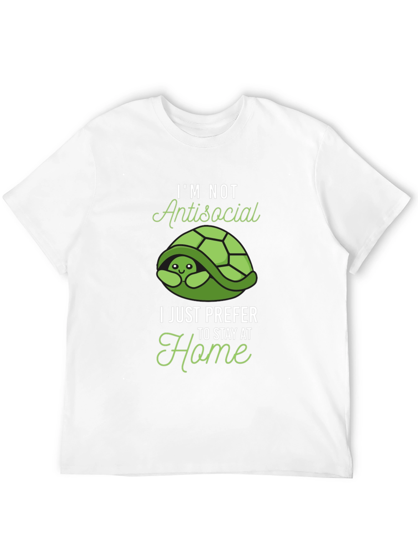 Introvert Turtle T-Shirt - Stay Home Club