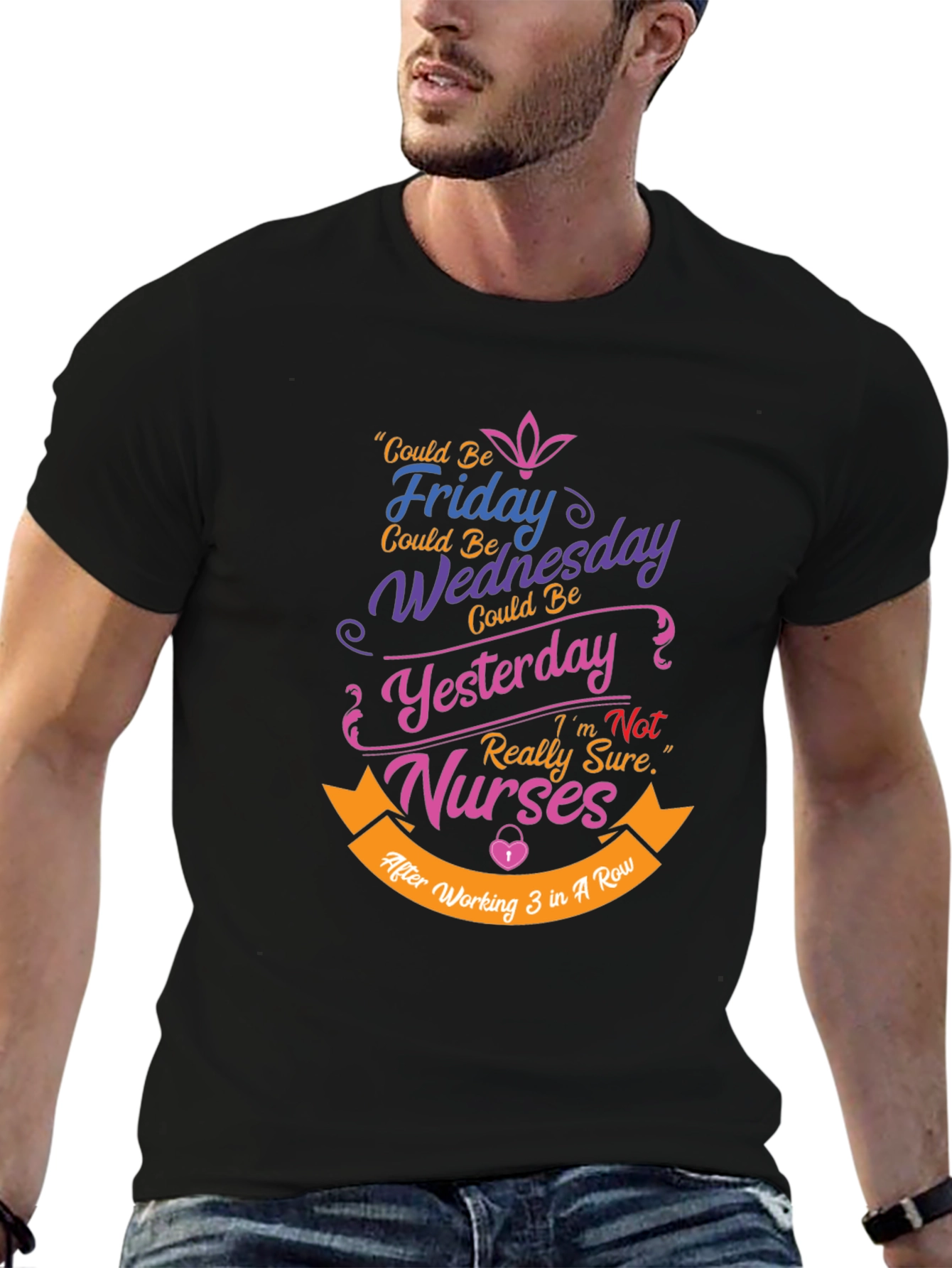 Funny Nurse T-Shirt: Could Be Friday Design