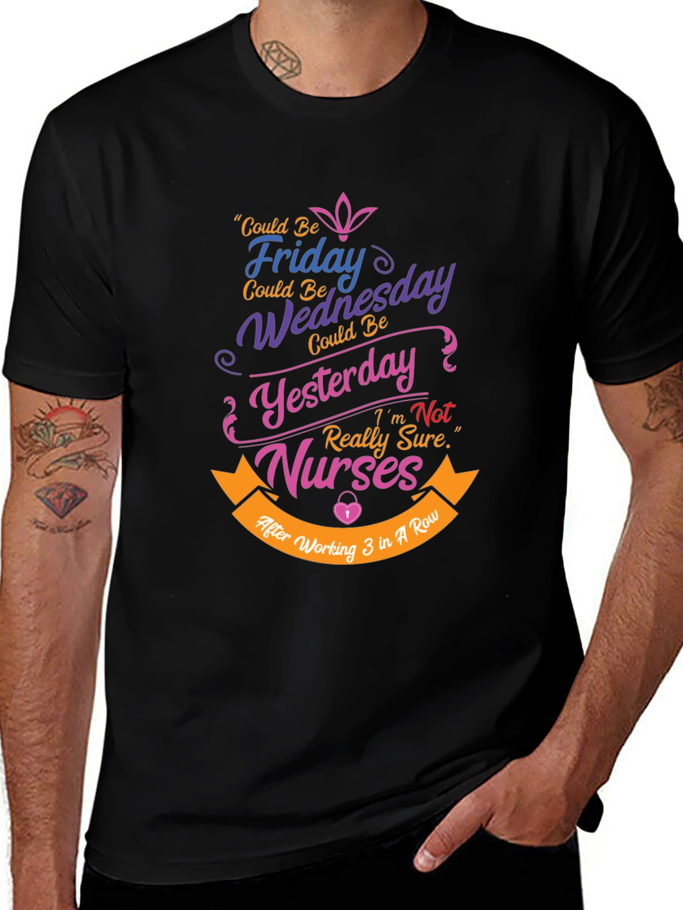 Funny Nurse T-Shirt: Could Be Friday Design