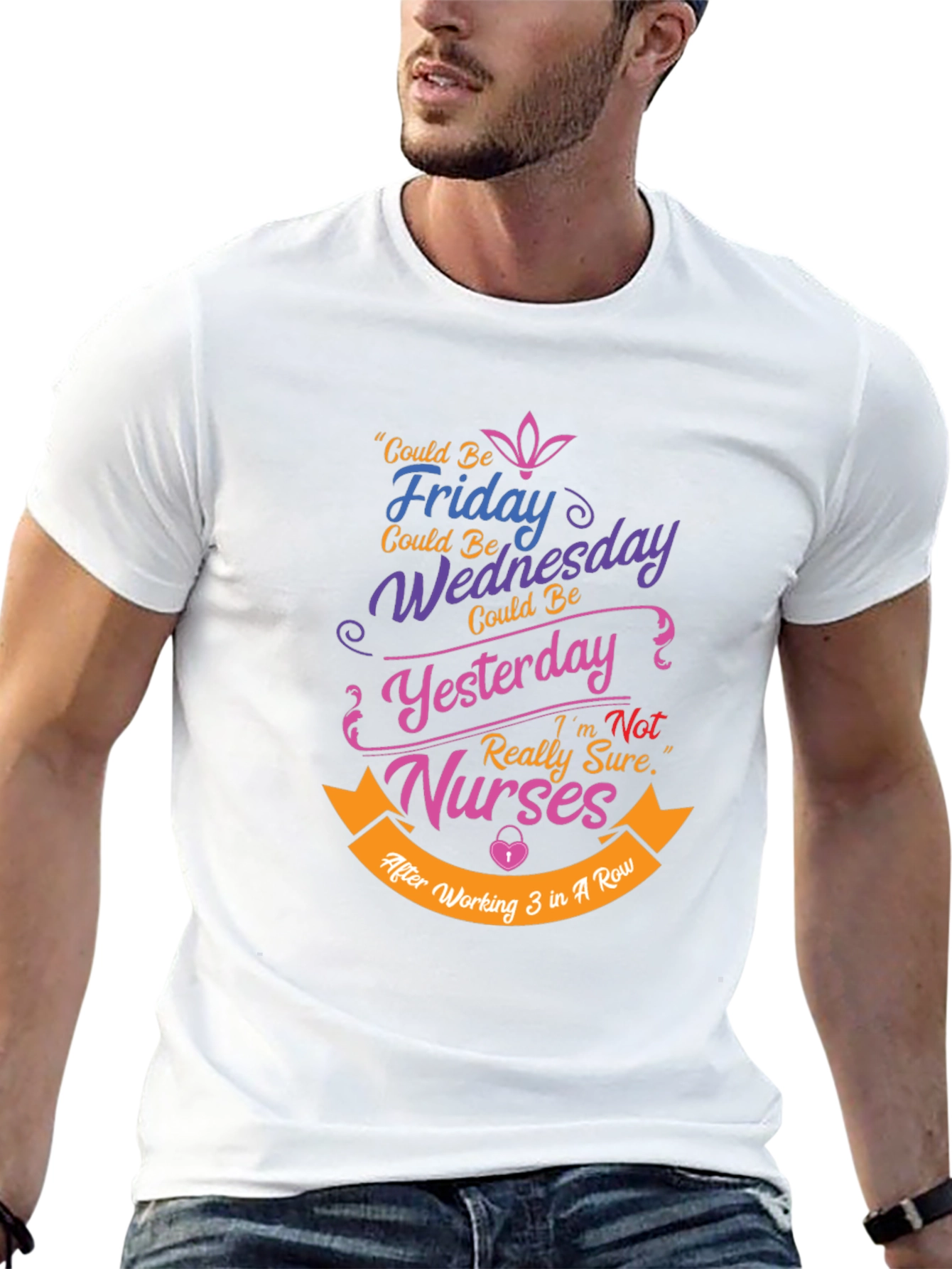 Funny Nurse T-Shirt: Could Be Friday Design