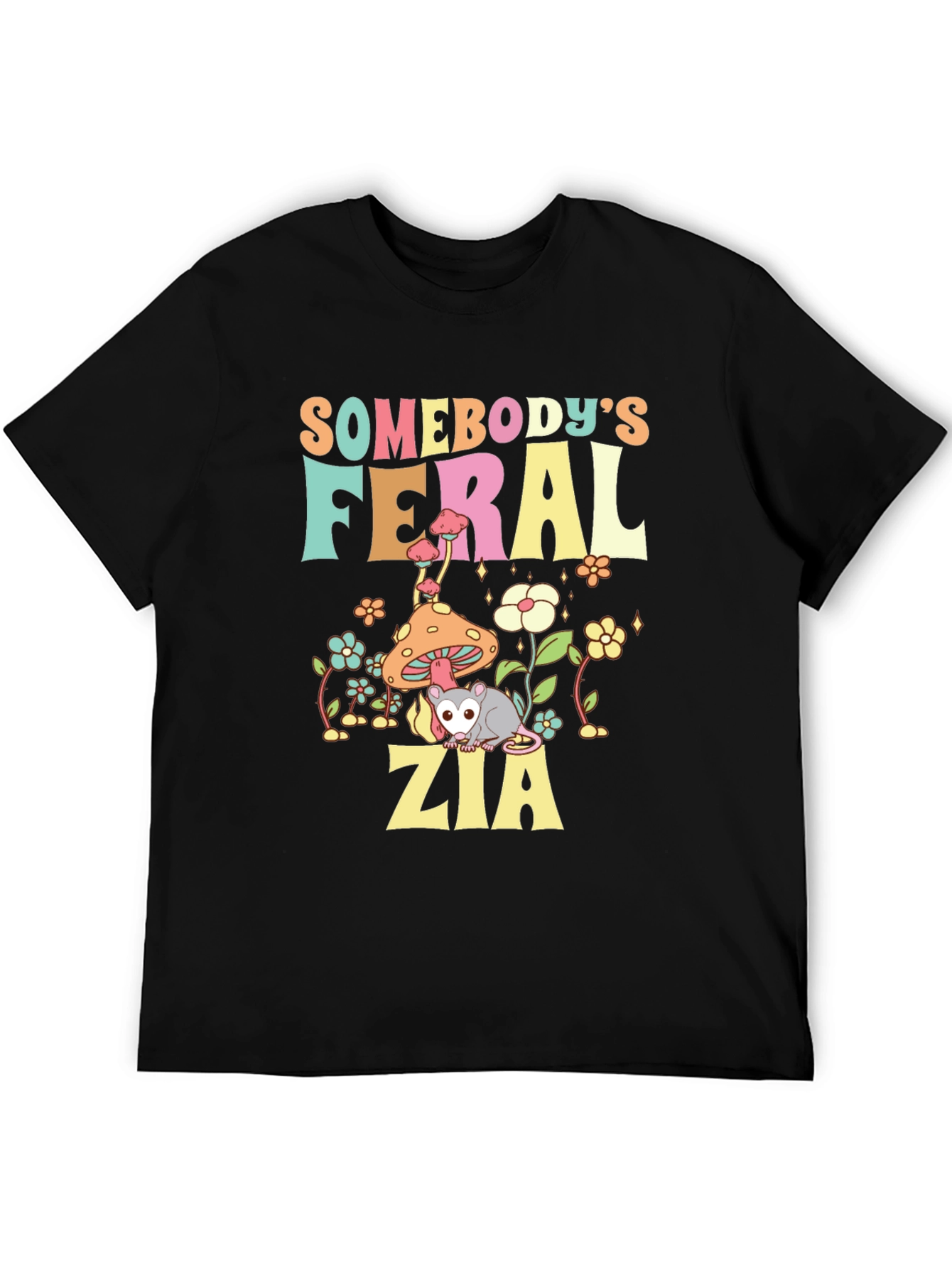 Feral Zia Graphic T-Shirt: Unique Design