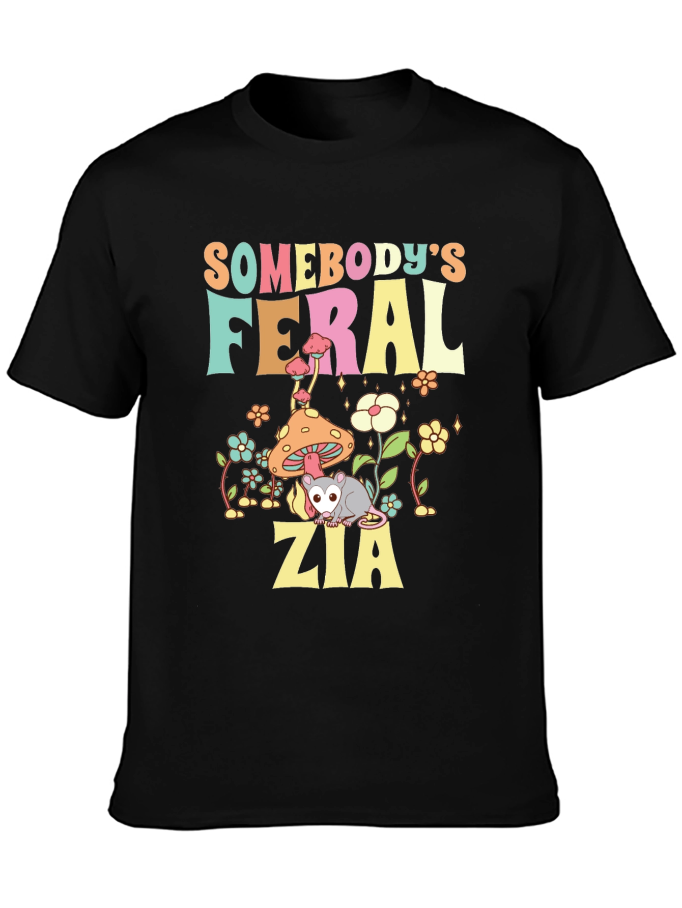 Feral Zia Graphic T-Shirt: Unique Design