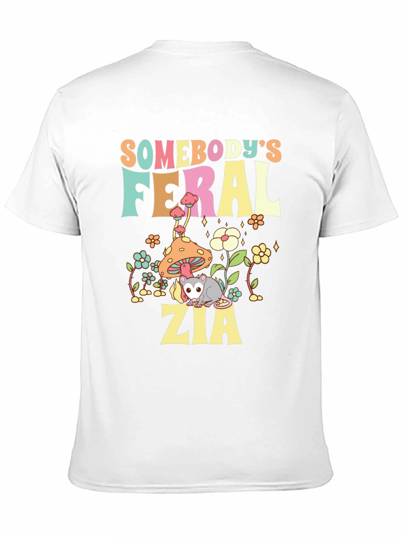 Feral Zia Graphic T-Shirt: Unique Design