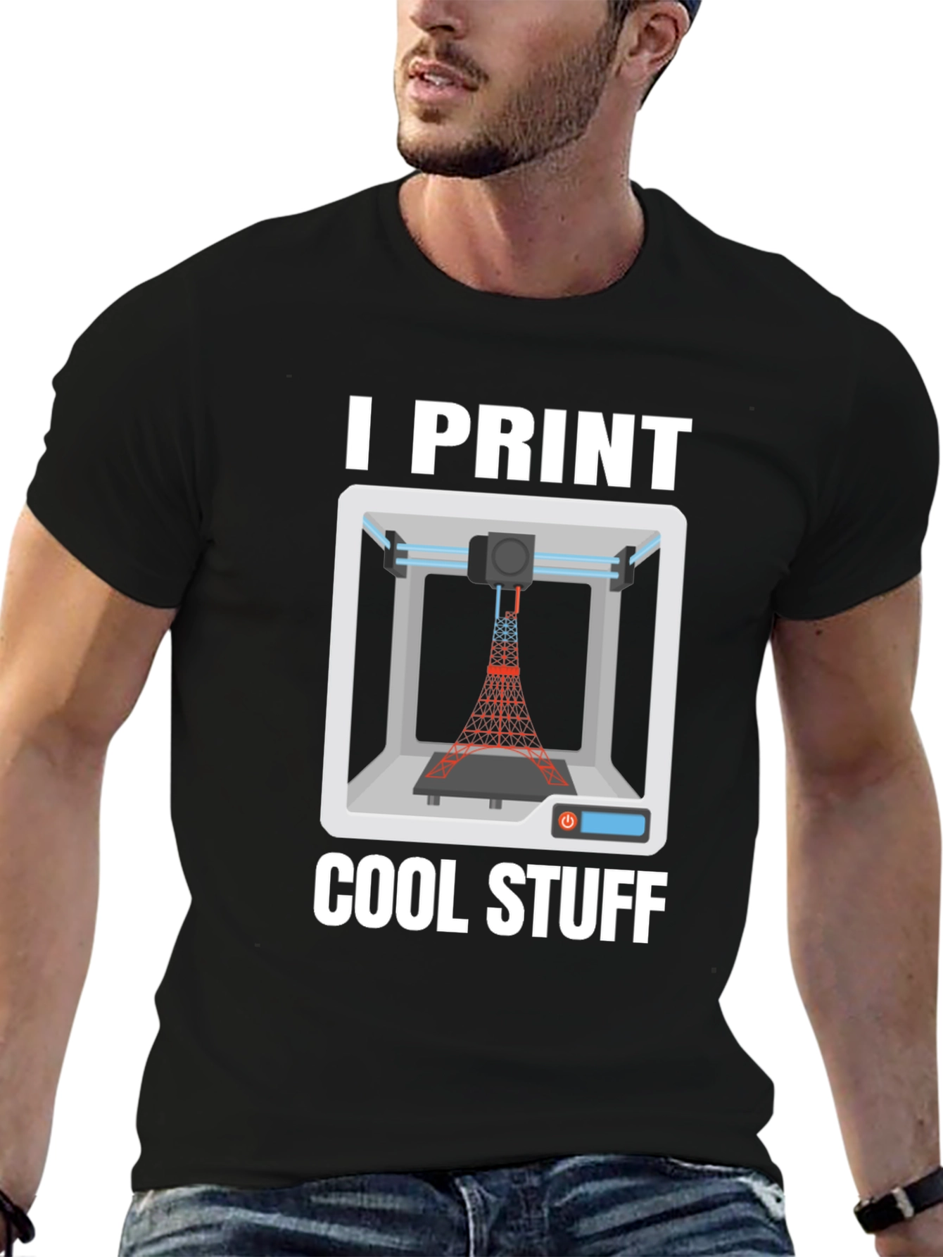 I Print Cool Stuff - 3D Printing T-Shirt