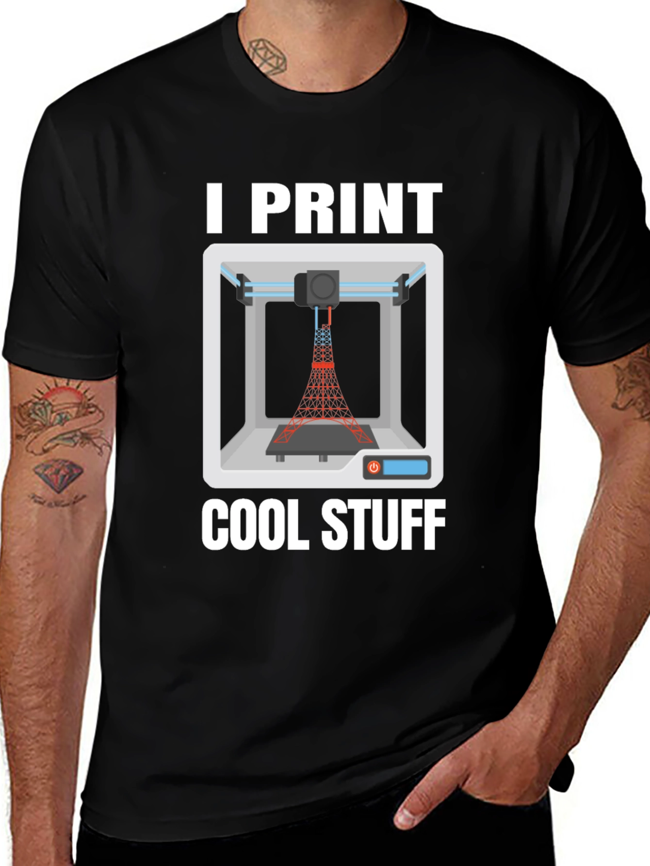 I Print Cool Stuff - 3D Printing T-Shirt